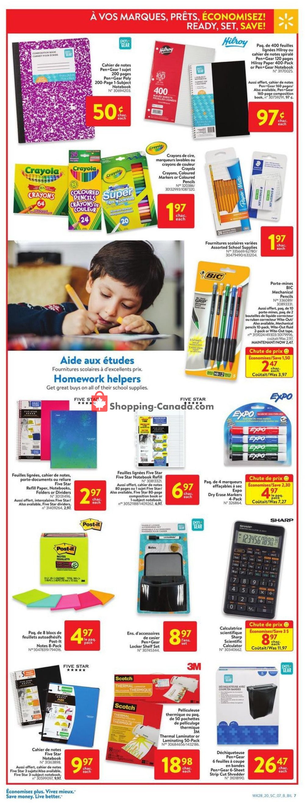 Walmart flyer from Thursday August 6, 2020 to Wednesday August 12, 2020 - page 11