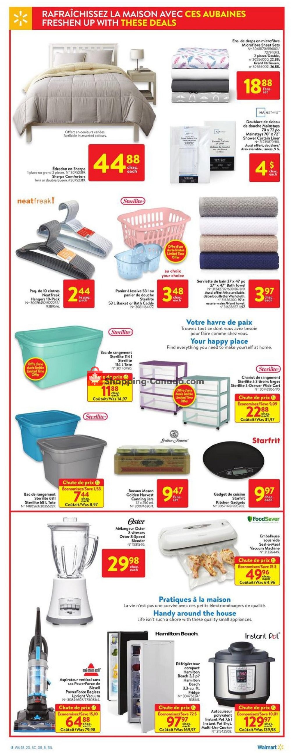 Walmart flyer from Thursday August 6, 2020 to Wednesday August 12, 2020 - page 12