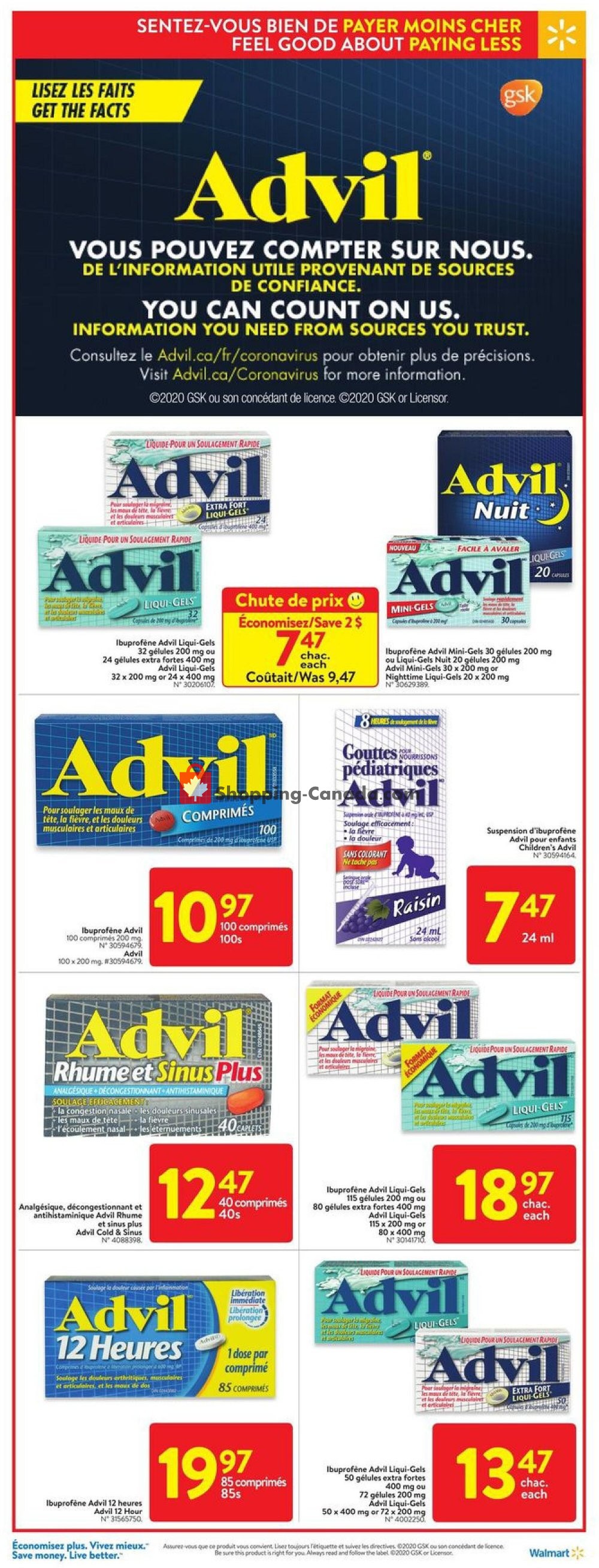 Walmart flyer from Thursday August 6, 2020 to Wednesday August 12, 2020 - page 15