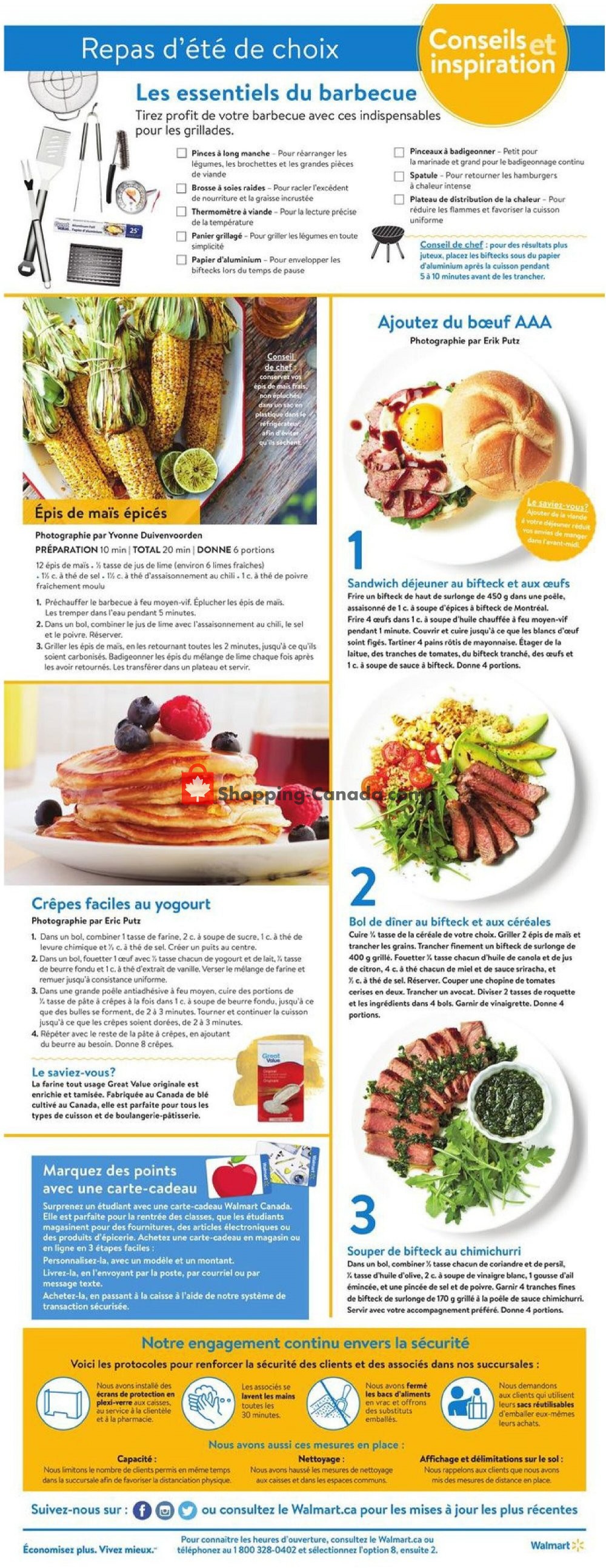 Walmart flyer from Thursday August 6, 2020 to Wednesday August 12, 2020 - page 2
