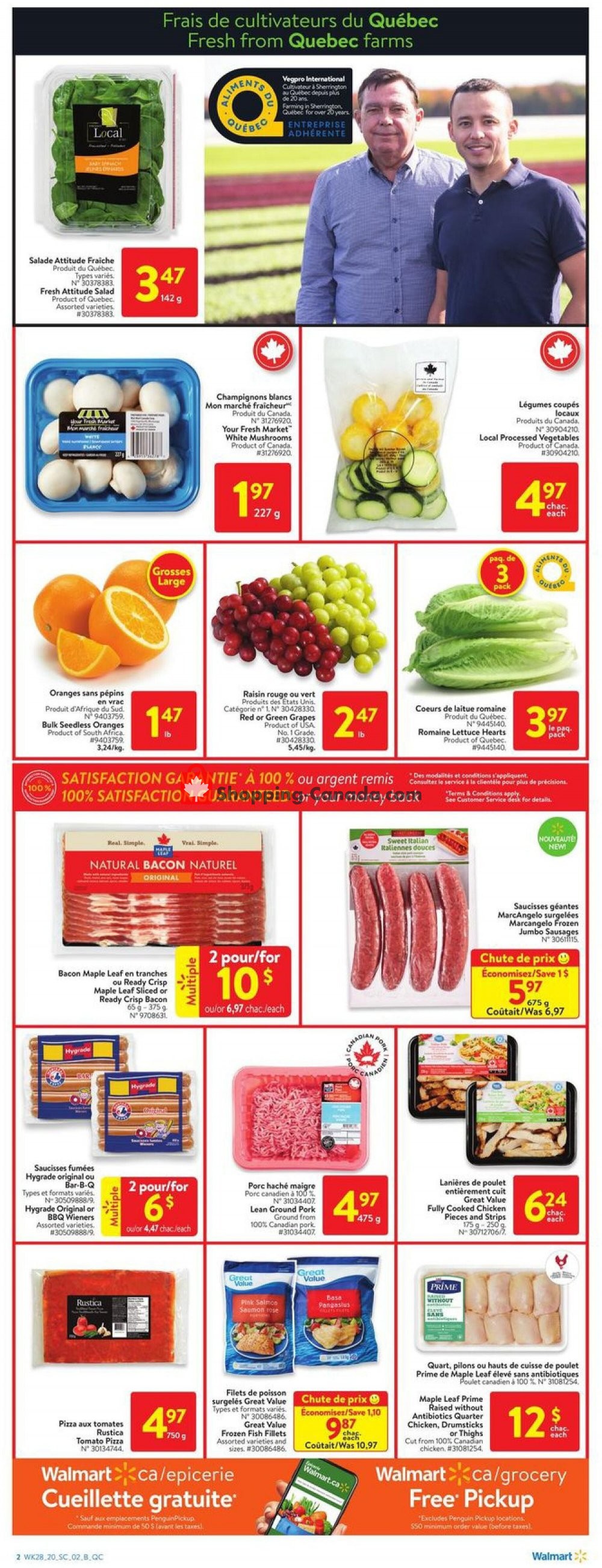 Walmart flyer from Thursday August 6, 2020 to Wednesday August 12, 2020 - page 3