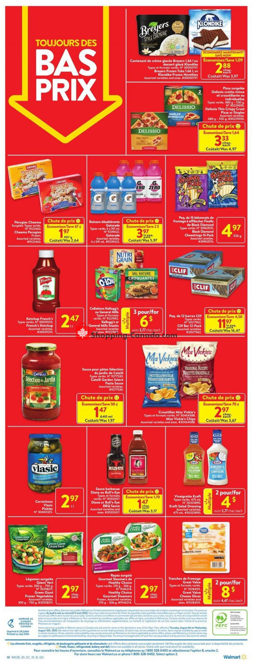 Walmart flyer from Thursday August 6, 2020 to Wednesday August 12, 2020 - page 5