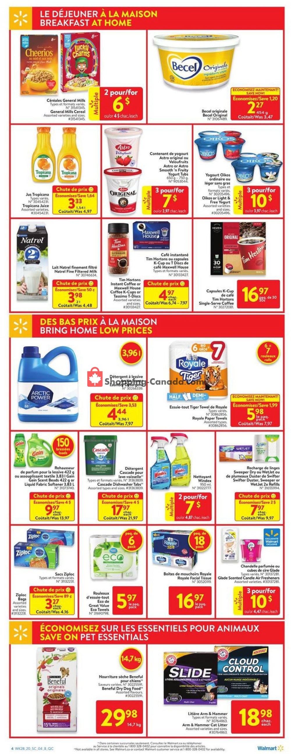 Walmart flyer from Thursday August 6, 2020 to Wednesday August 12, 2020 - page 7