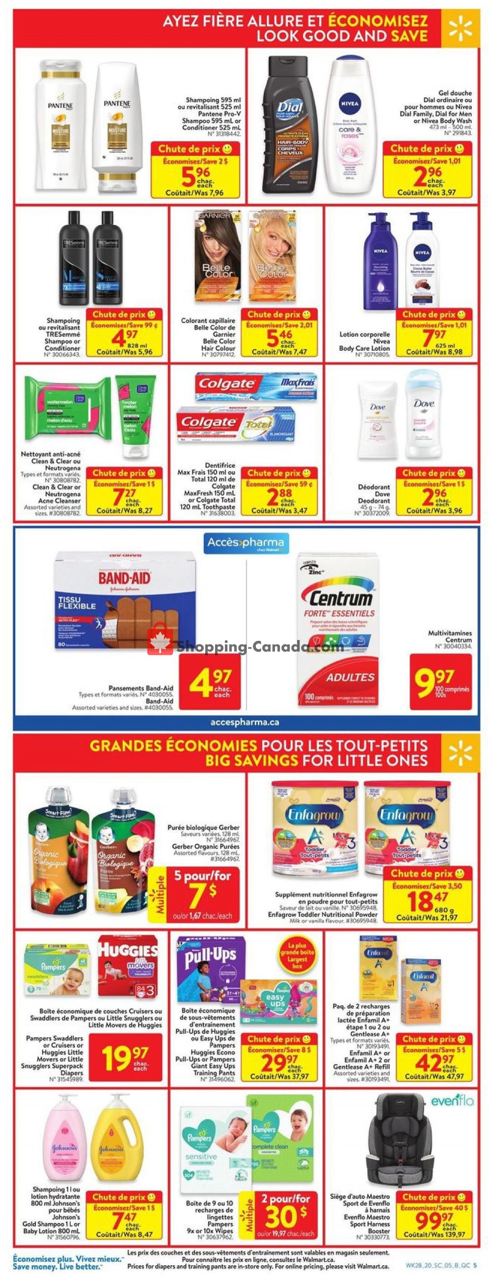 Walmart flyer from Thursday August 6, 2020 to Wednesday August 12, 2020 - page 8