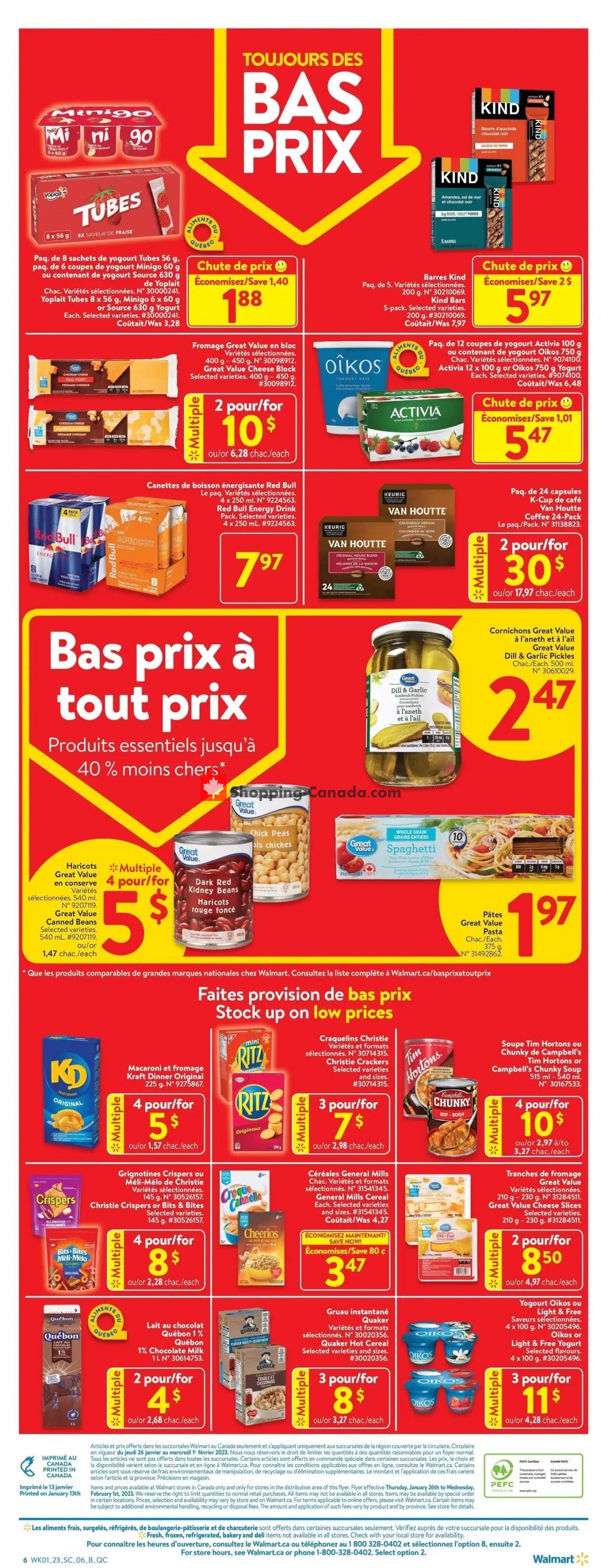 Walmart flyer from Thursday January 26, 2023 to Wednesday February 1, 2023 - page 2