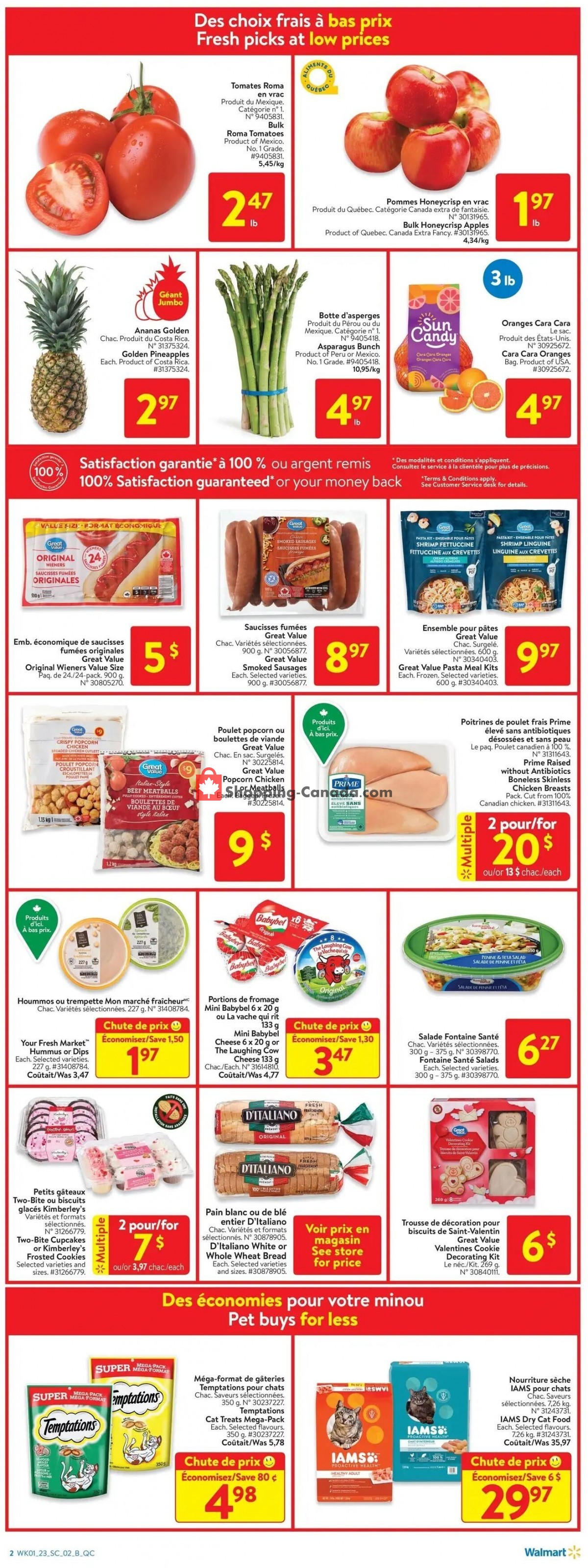 Walmart flyer from Thursday January 26, 2023 to Wednesday February 1, 2023 - page 4