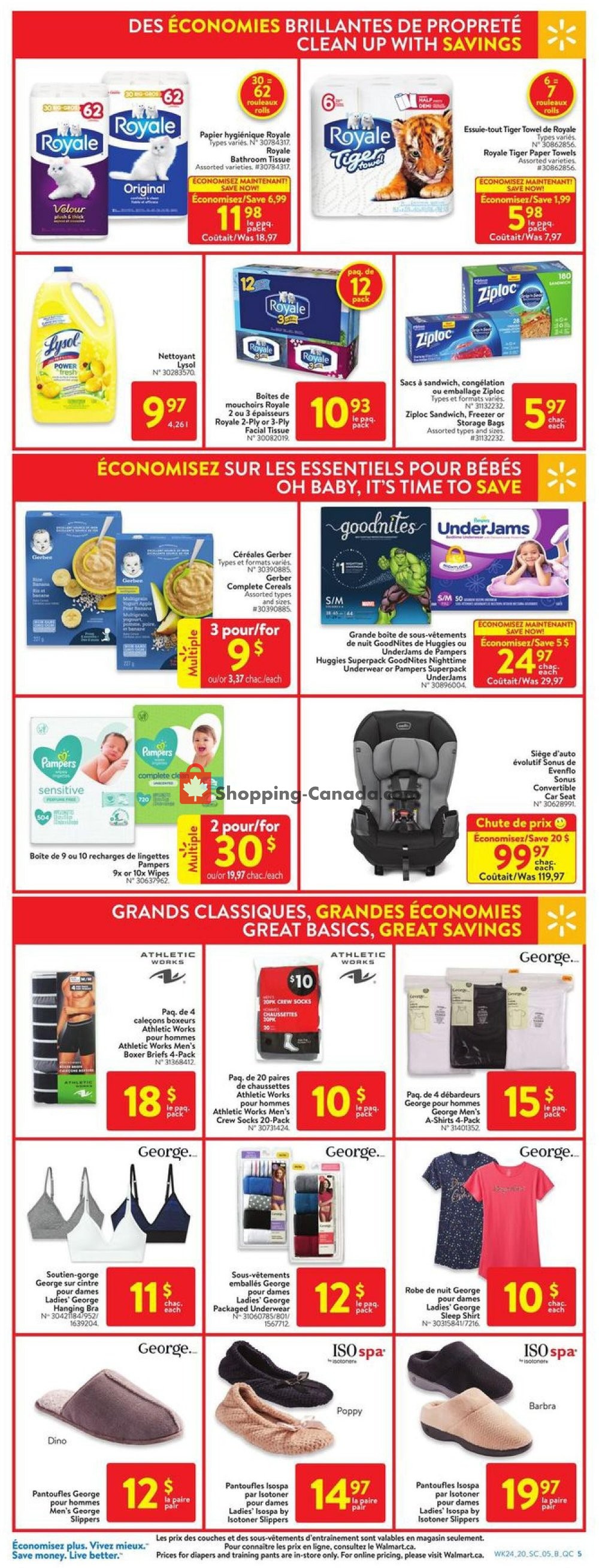 Walmart flyer from Thursday July 9, 2020 to Wednesday July 15, 2020 - page 10