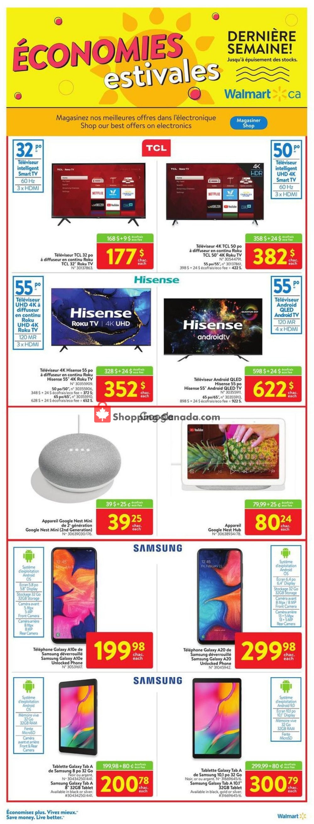 Walmart flyer from Thursday July 9, 2020 to Wednesday July 15, 2020 - page 15