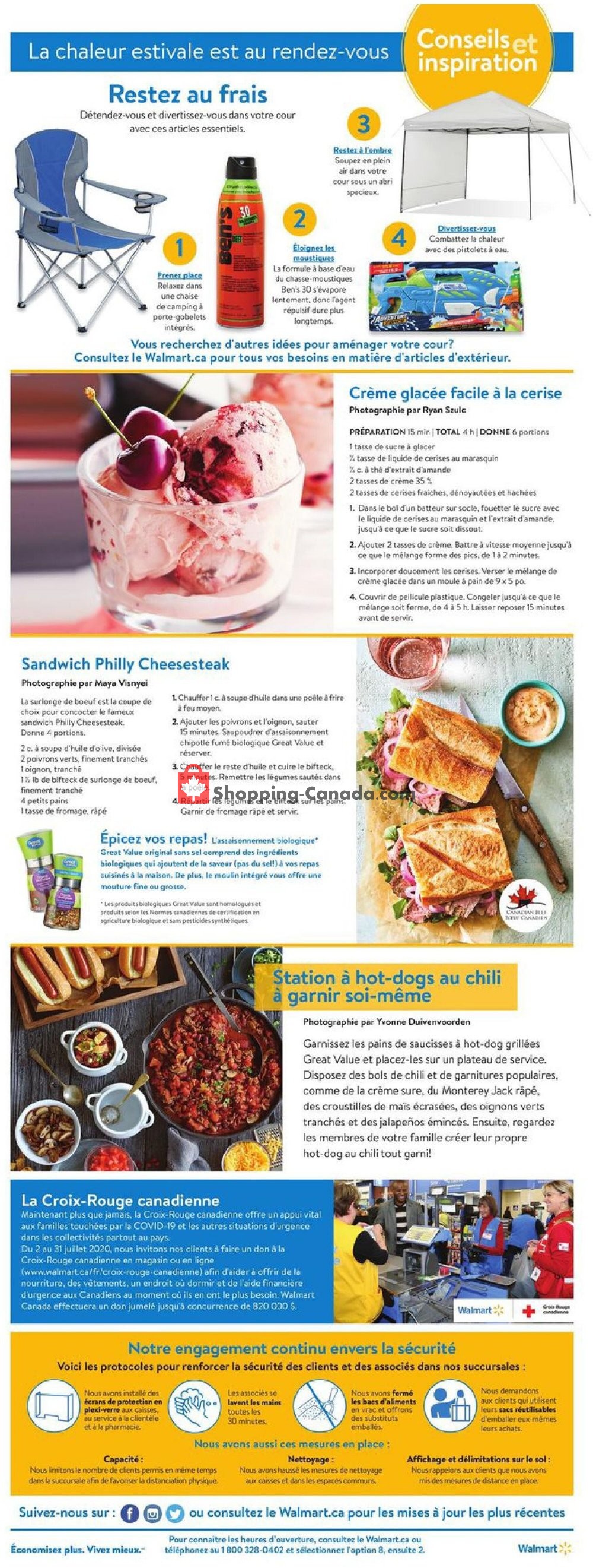 Walmart flyer from Thursday July 9, 2020 to Wednesday July 15, 2020 - page 2