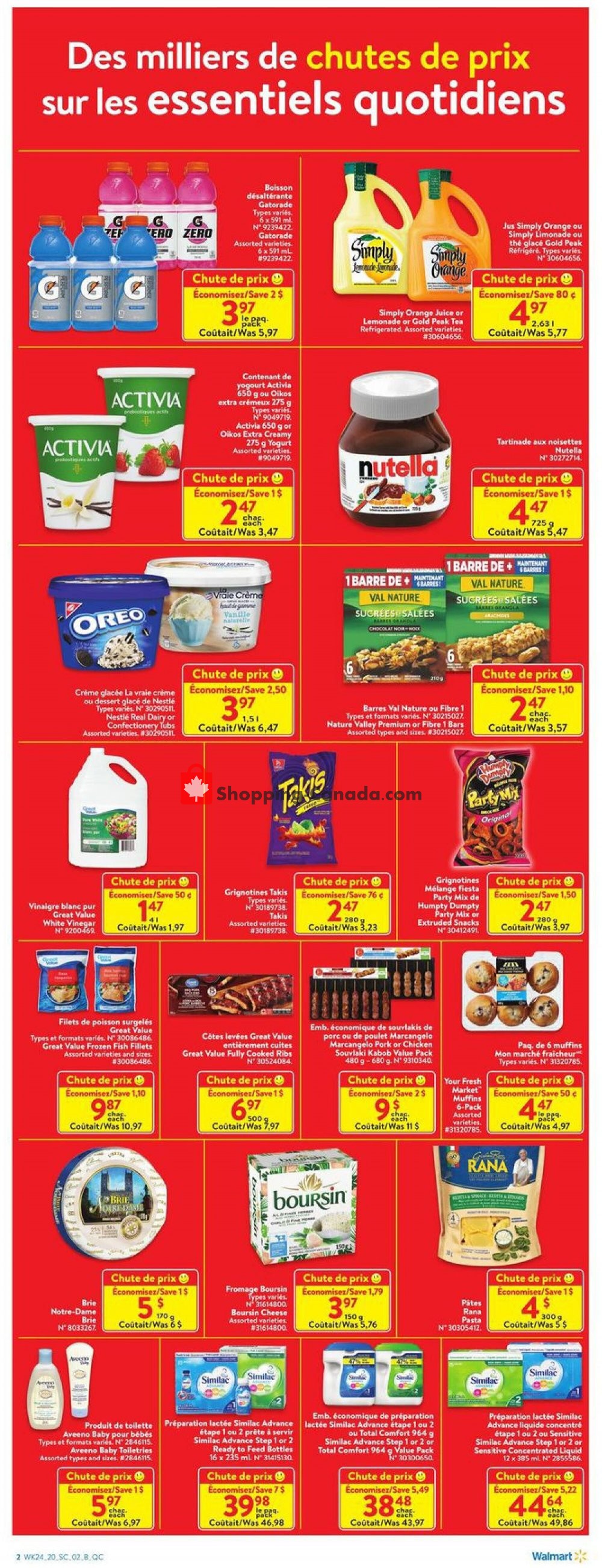 Walmart flyer from Thursday July 9, 2020 to Wednesday July 15, 2020 - page 4