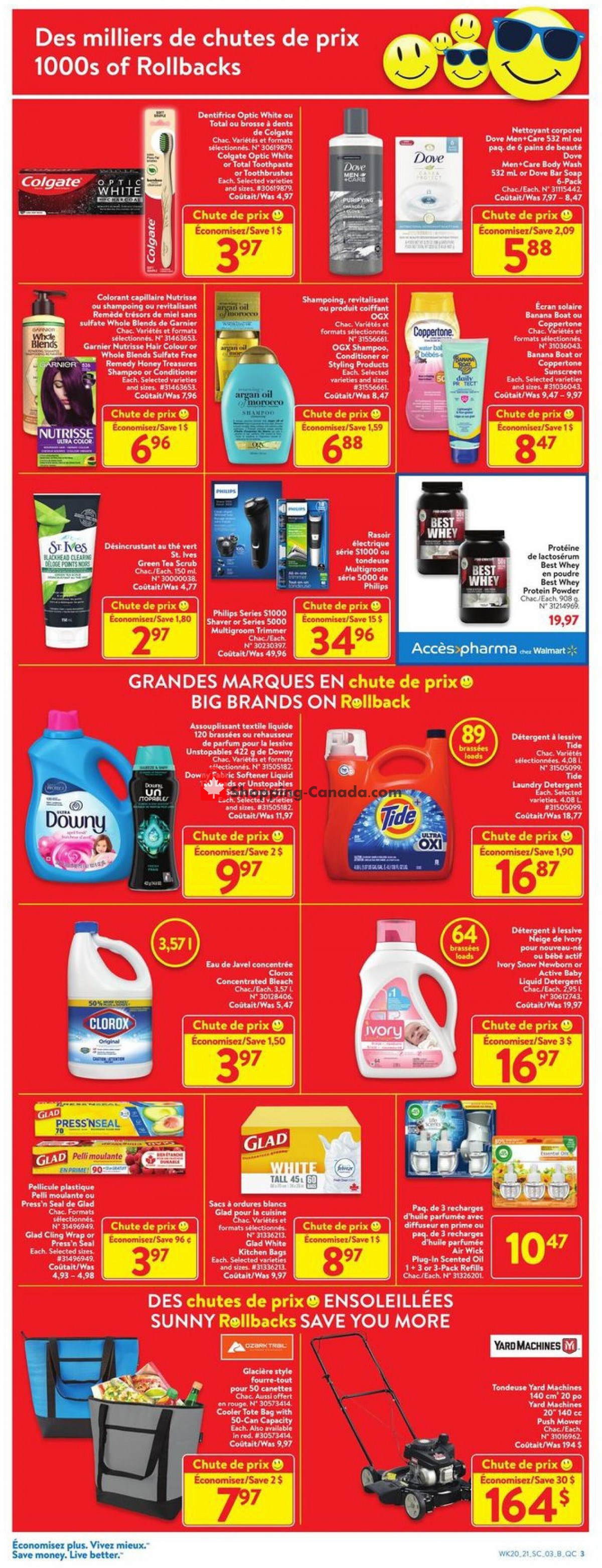 Walmart flyer from Thursday June 10, 2021 to Wednesday June 16, 2021 - page 3