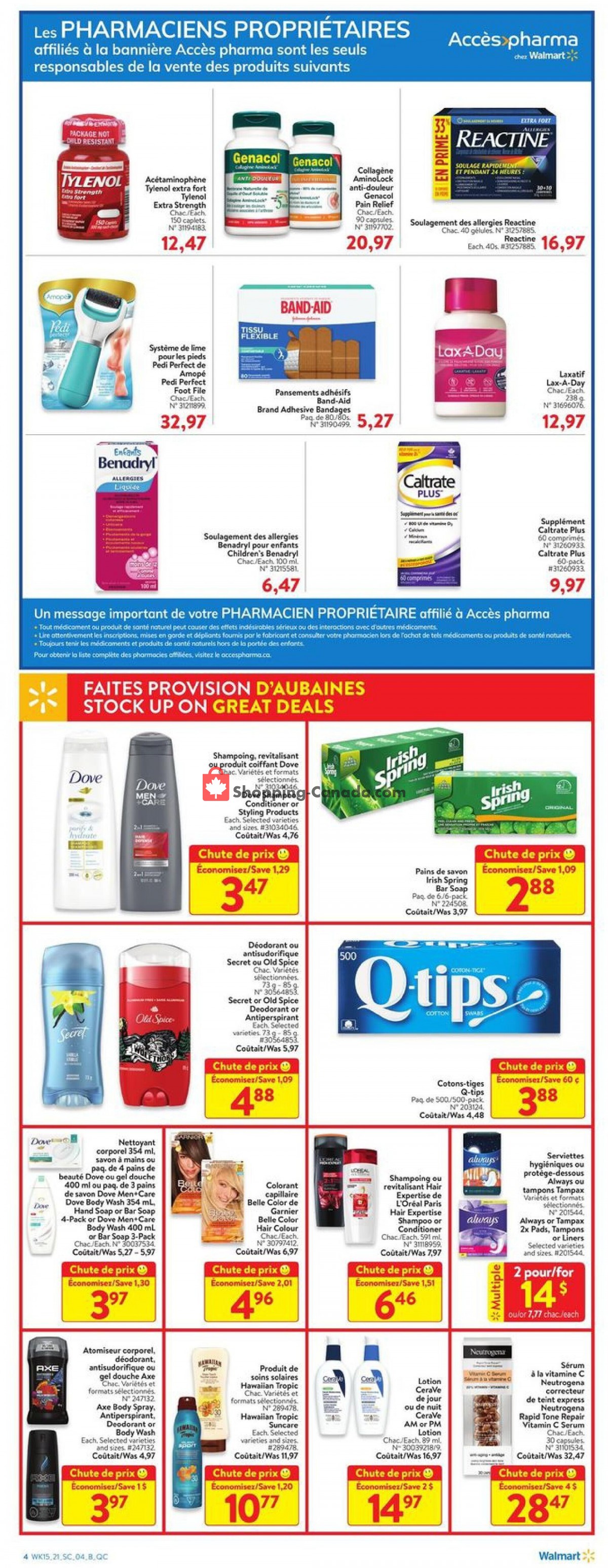 Walmart flyer from Thursday May 6, 2021 to Wednesday May 12, 2021 - page 10