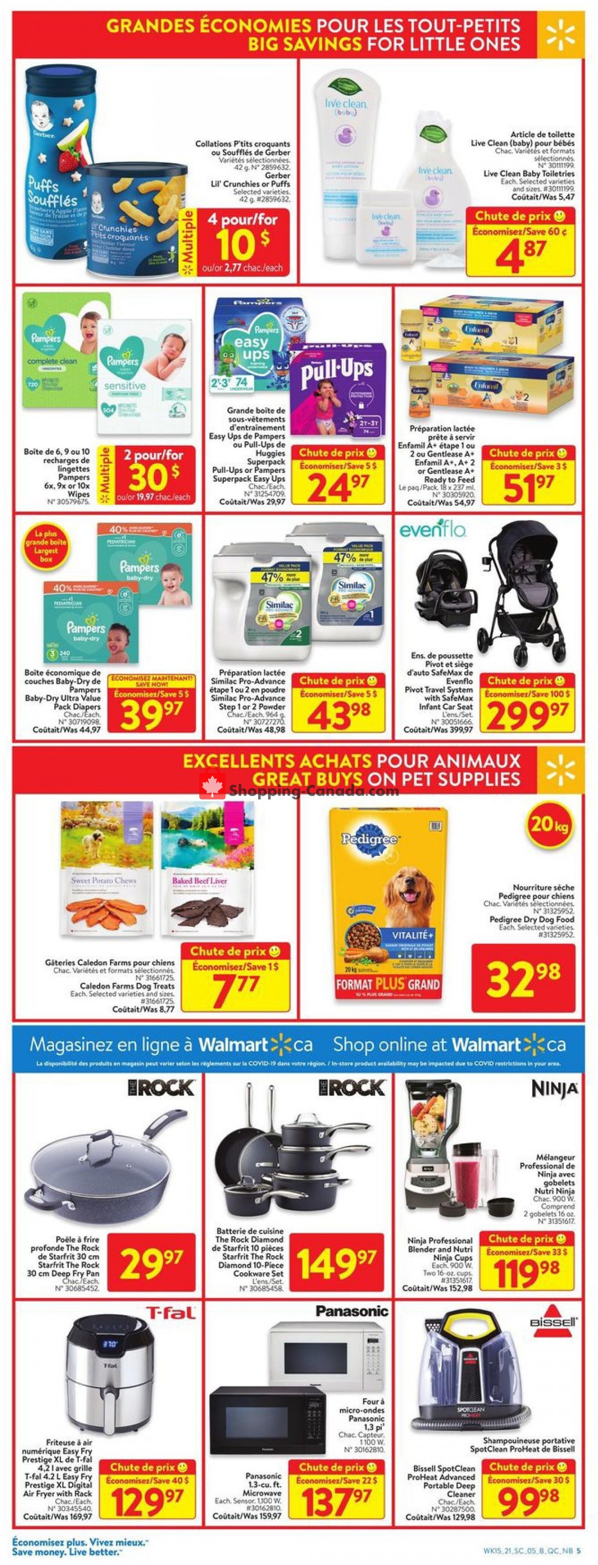 Walmart flyer from Thursday May 6, 2021 to Wednesday May 12, 2021 - page 12