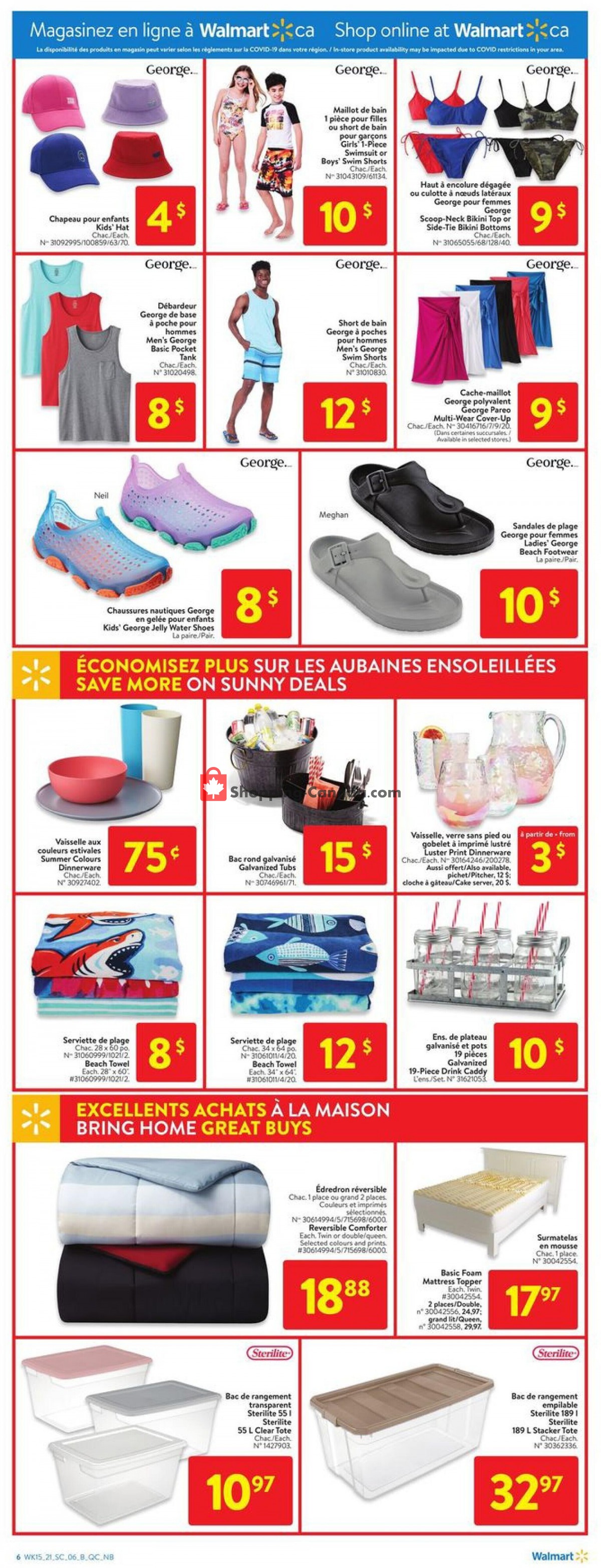 Walmart flyer from Thursday May 6, 2021 to Wednesday May 12, 2021 - page 14