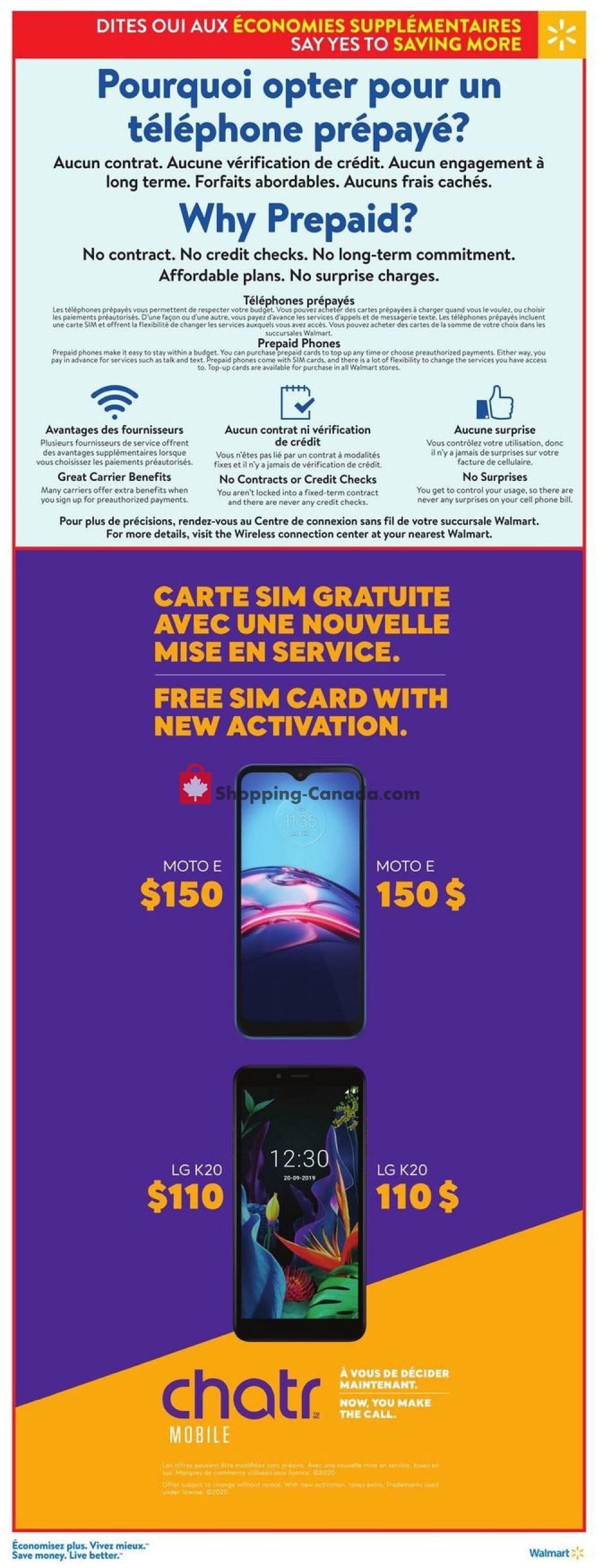 Walmart flyer from Thursday October 15, 2020 to Wednesday October 21, 2020 - page 12