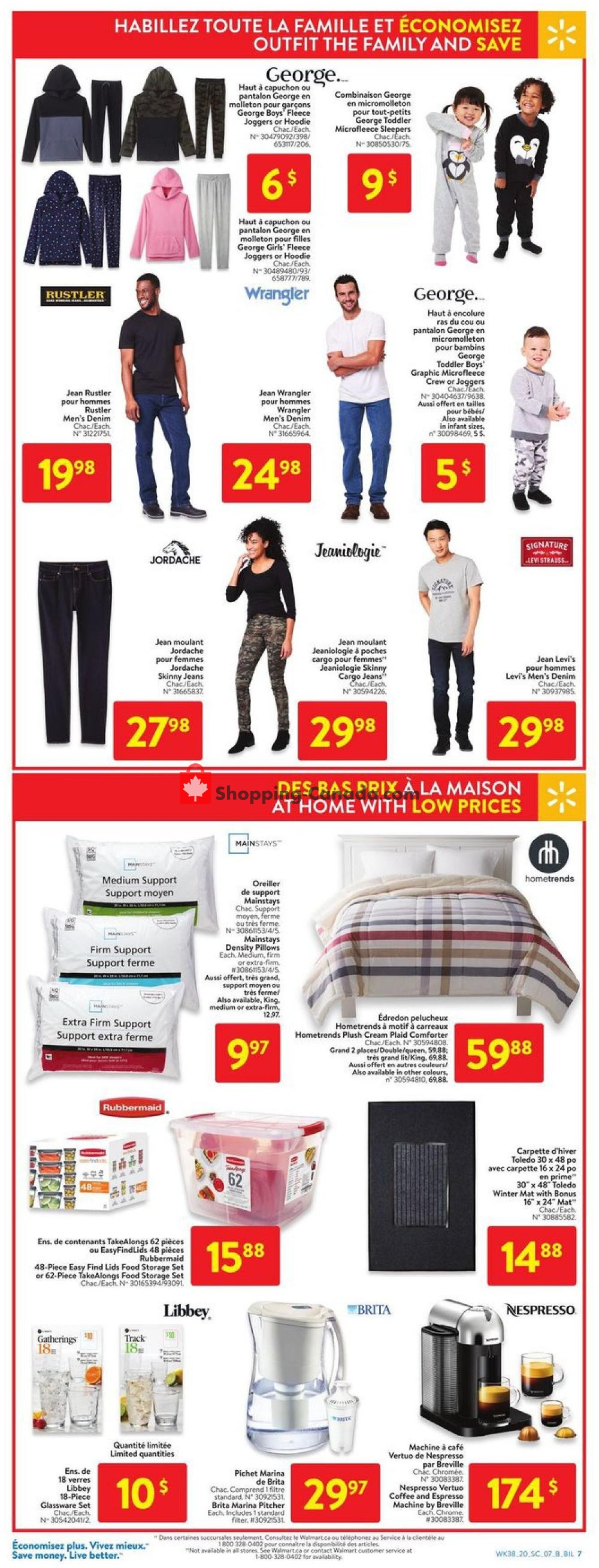Walmart flyer from Thursday October 15, 2020 to Wednesday October 21, 2020 - page 14