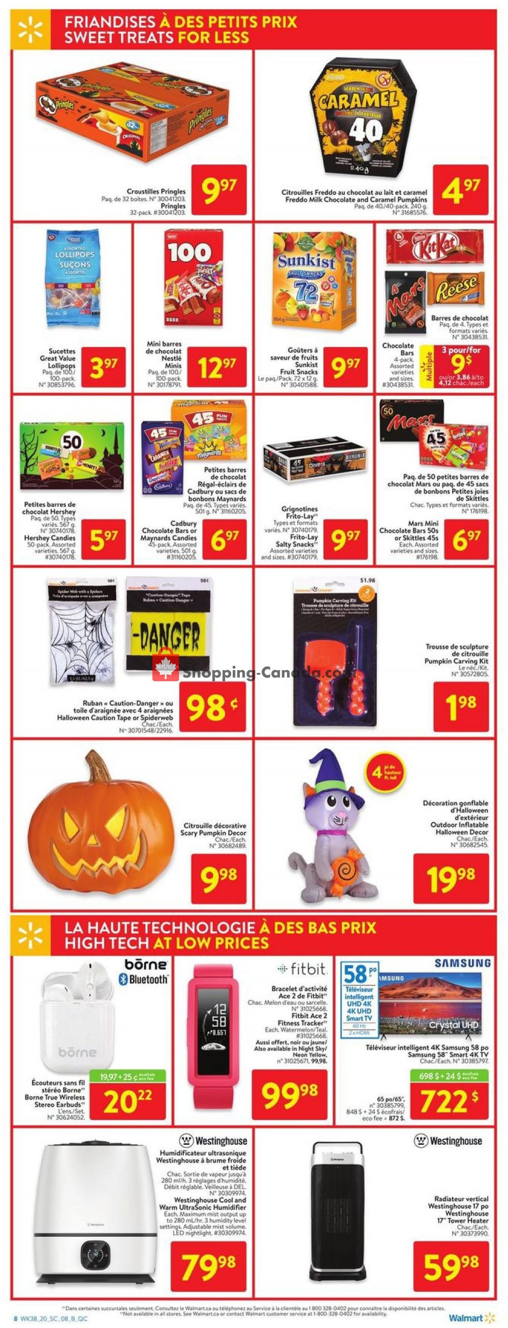 Walmart flyer from Thursday October 15, 2020 to Wednesday October 21, 2020 - page 15