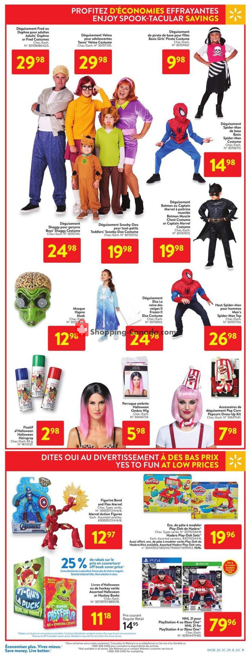 Walmart flyer from Thursday October 15, 2020 to Wednesday October 21, 2020 - page 16