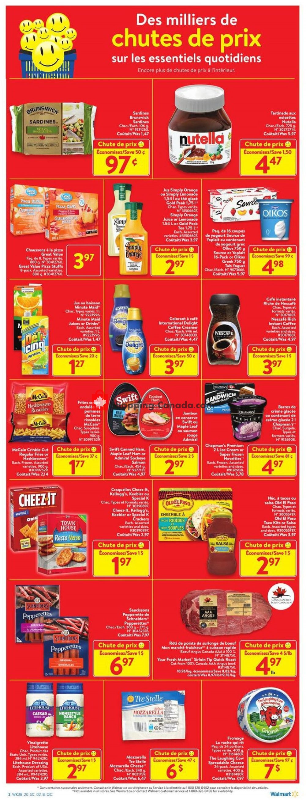 Walmart flyer from Thursday October 15, 2020 to Wednesday October 21, 2020 - page 2