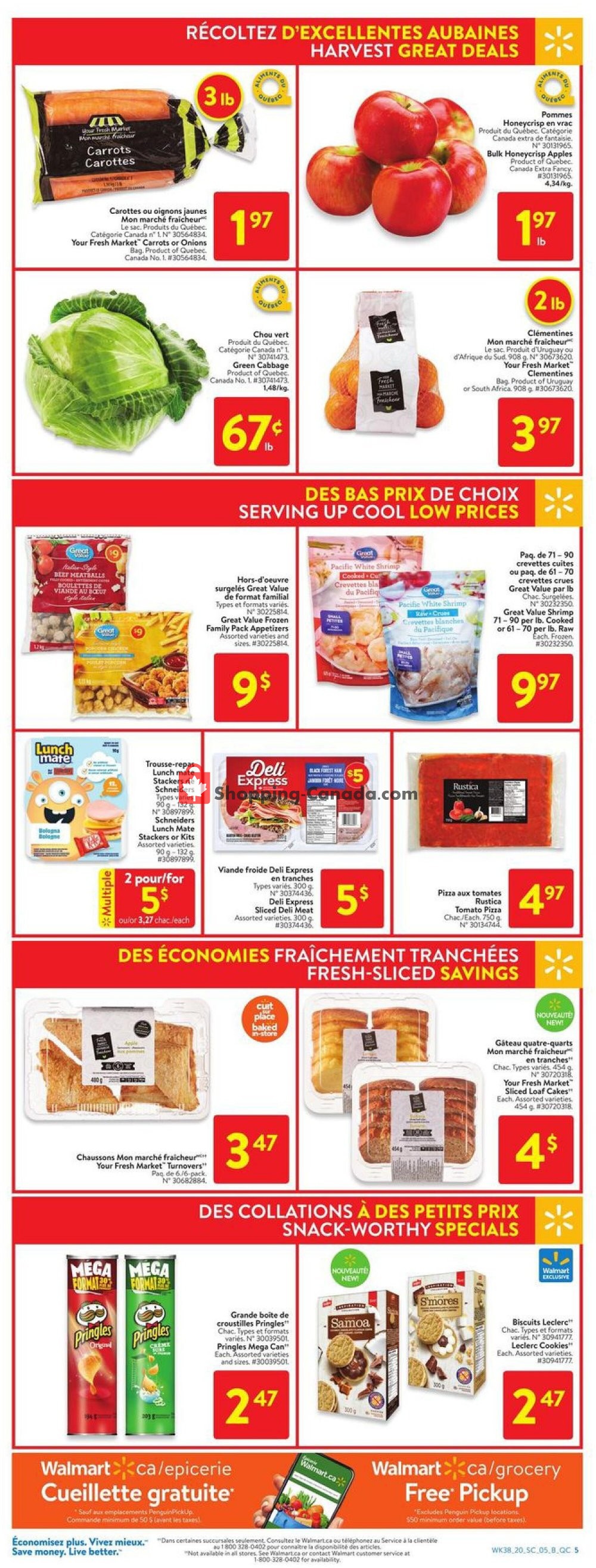 Walmart flyer from Thursday October 15, 2020 to Wednesday October 21, 2020 - page 6
