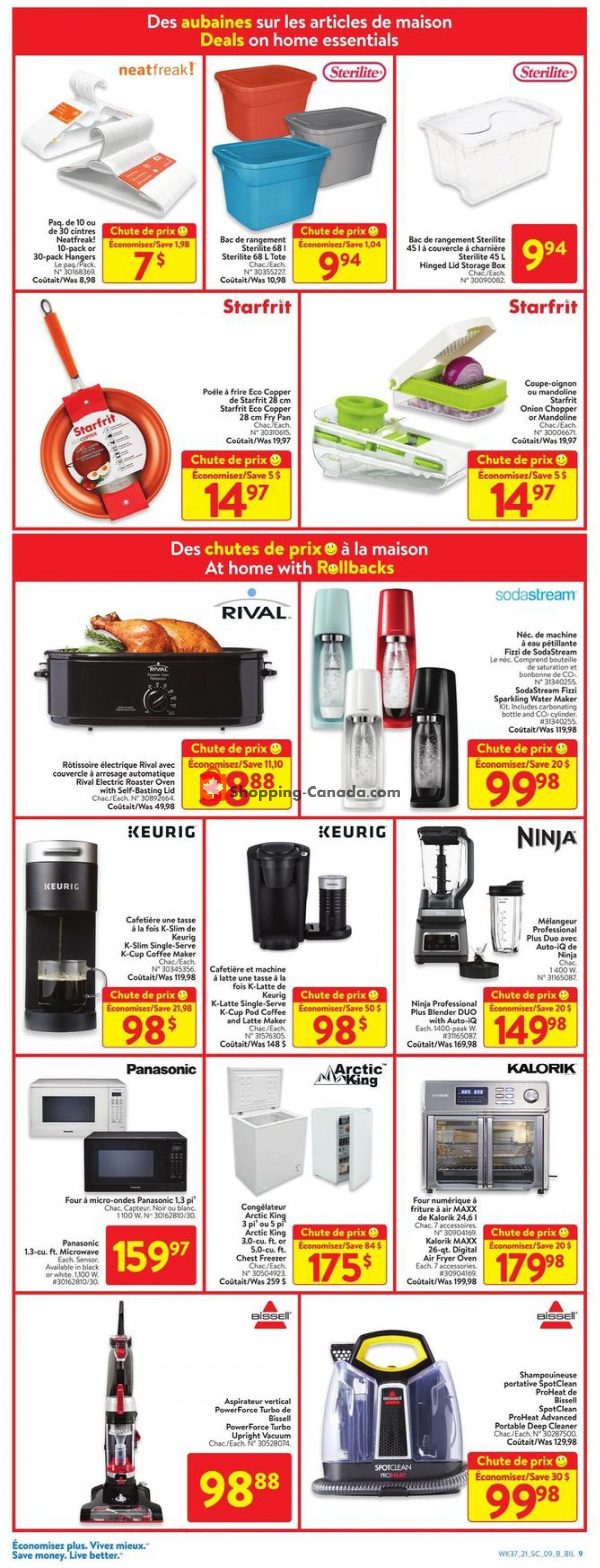 Walmart flyer from Thursday October 7, 2021 to Wednesday October 13, 2021 - page 19
