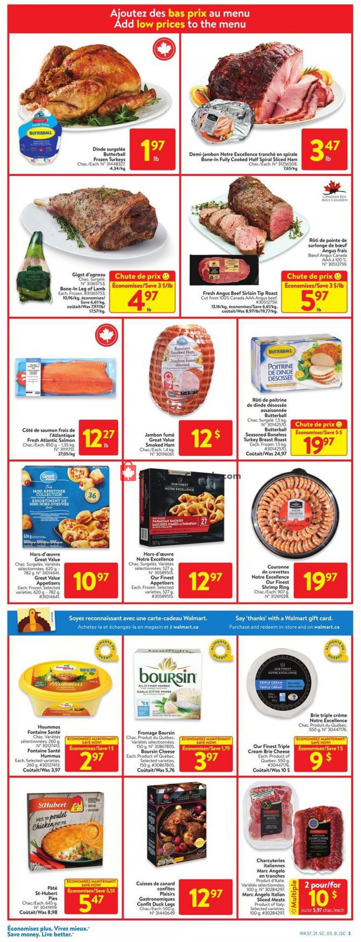 Walmart flyer from Thursday October 7, 2021 to Wednesday October 13, 2021 - page 3