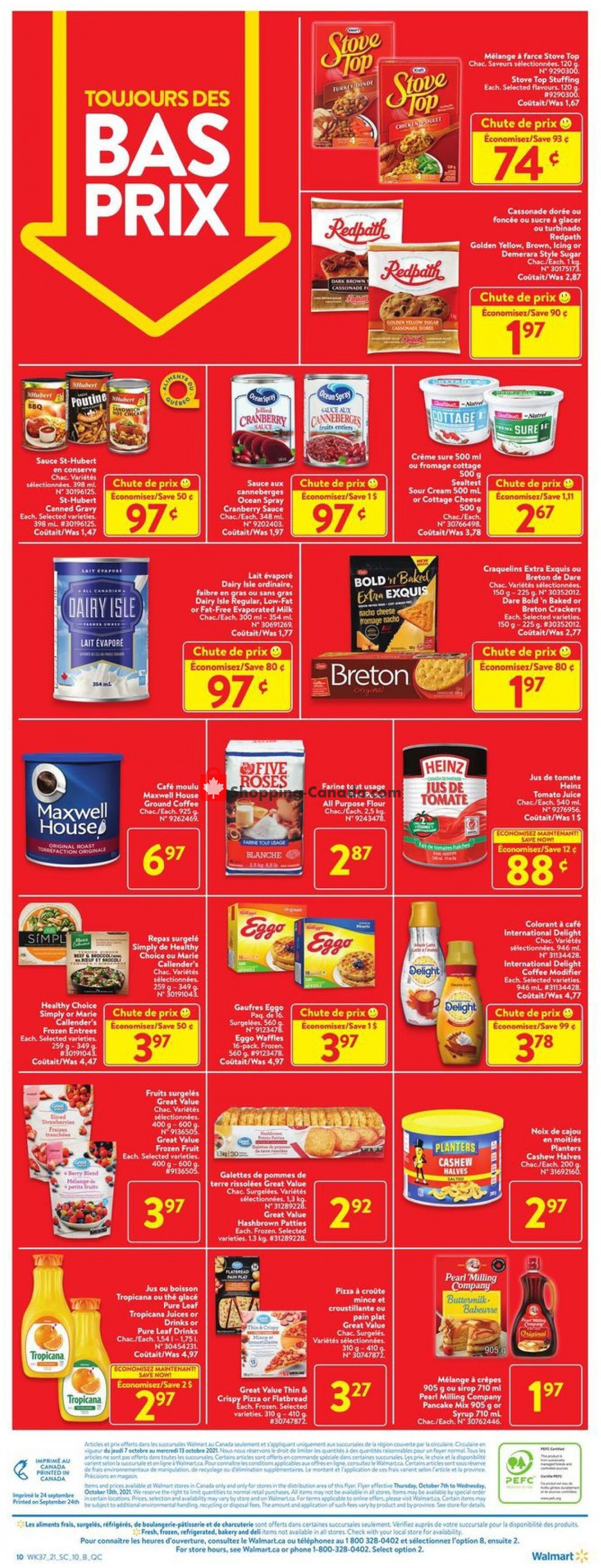 Walmart flyer from Thursday October 7, 2021 to Wednesday October 13, 2021 - page 5