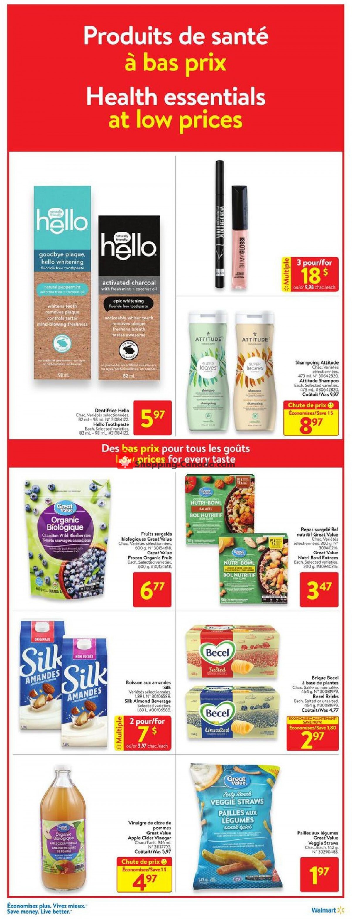 Walmart flyer from Thursday September 9, 2021 to Wednesday September 15, 2021 - page 10