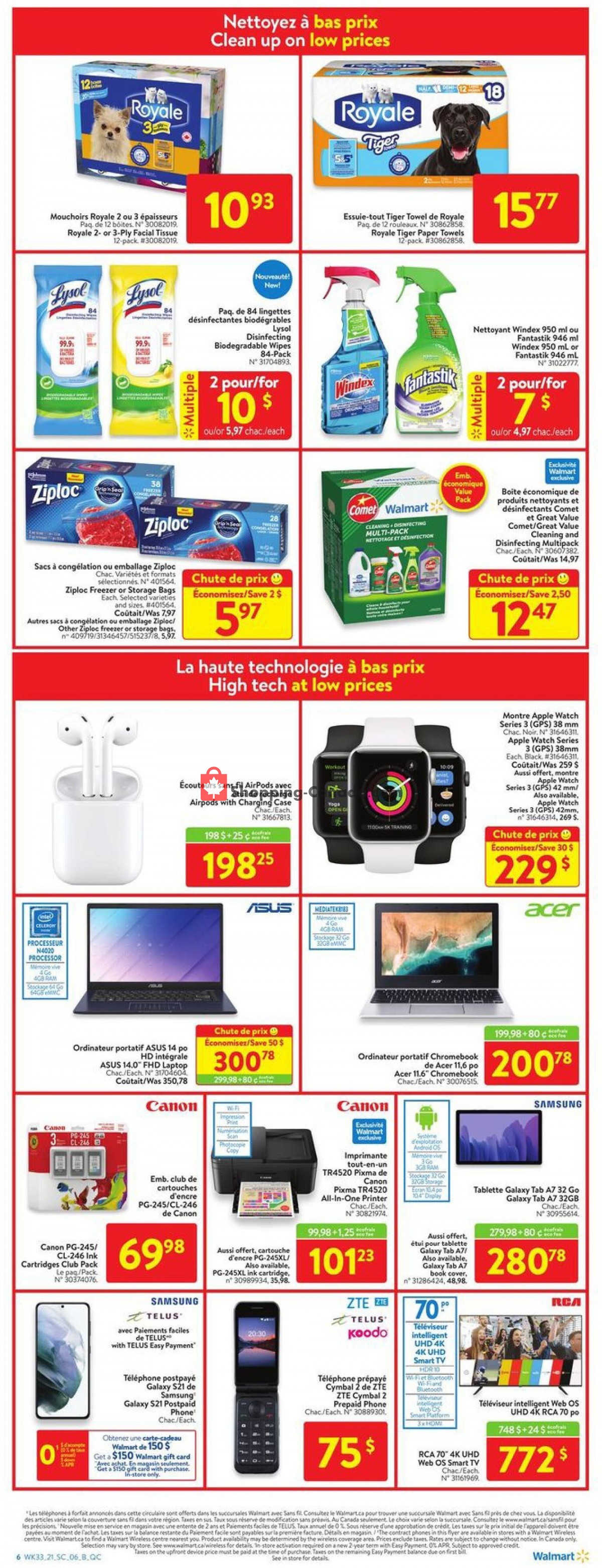 Walmart flyer from Thursday September 9, 2021 to Wednesday September 15, 2021 - page 13