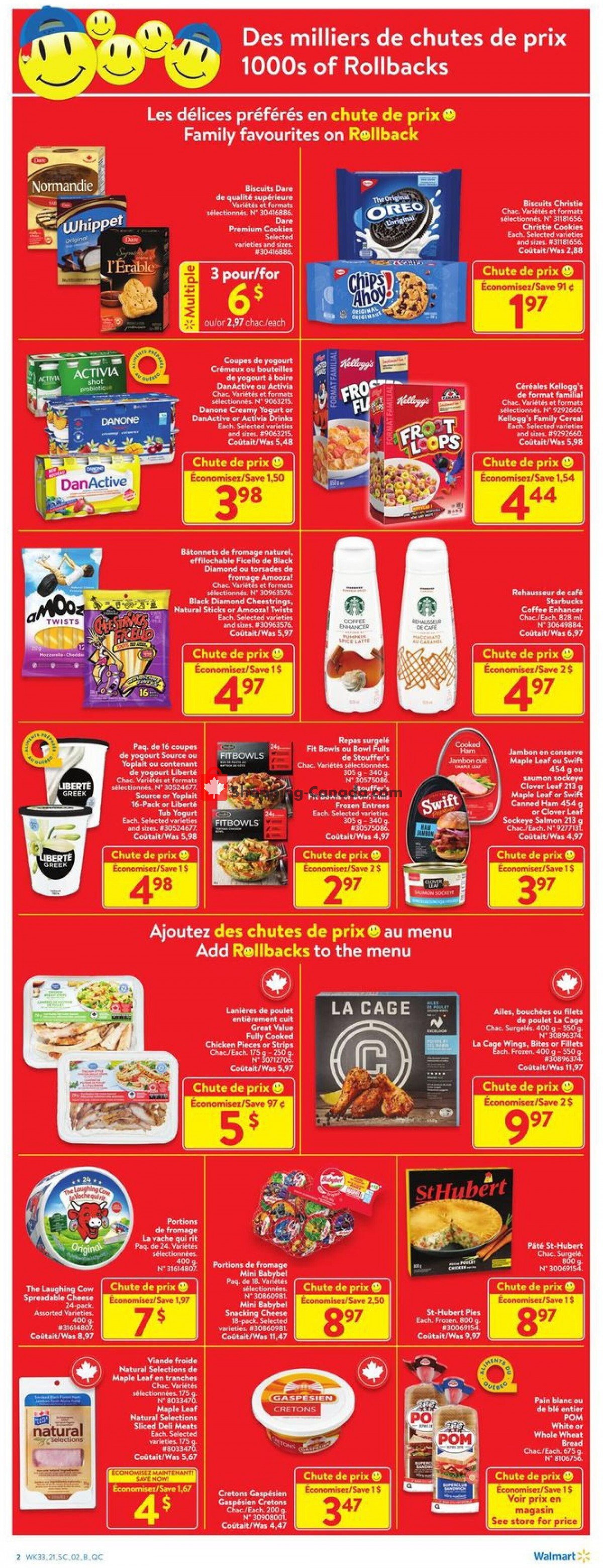 Walmart flyer from Thursday September 9, 2021 to Wednesday September 15, 2021 - page 2