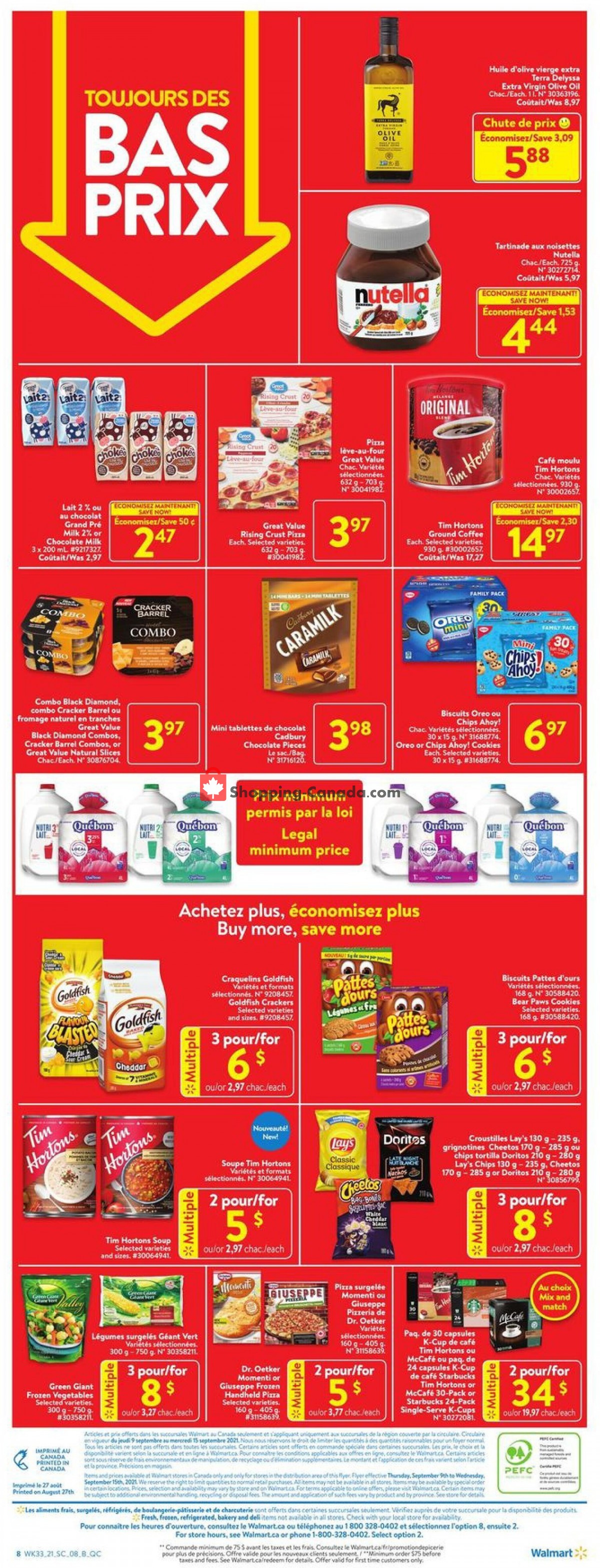 Walmart flyer from Thursday September 9, 2021 to Wednesday September 15, 2021 - page 5