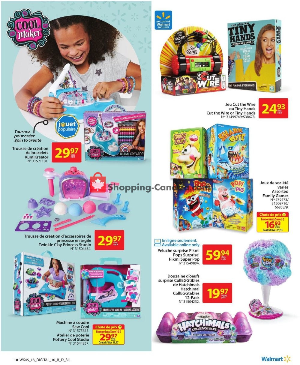 Walmart flyer from Thursday November 29, 2018 to Monday December 24, 2018 - page 10