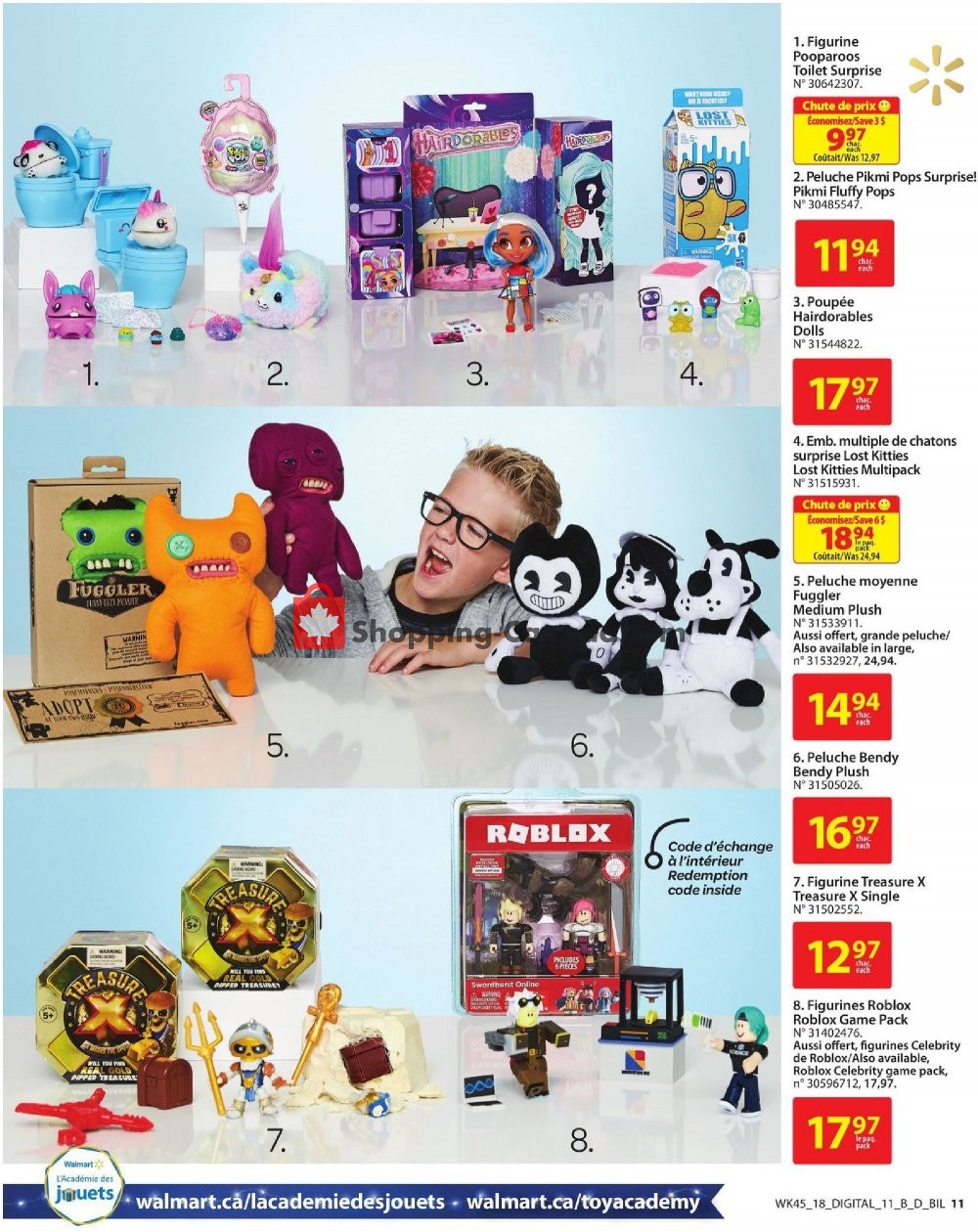 Walmart flyer from Thursday November 29, 2018 to Monday December 24, 2018 - page 11