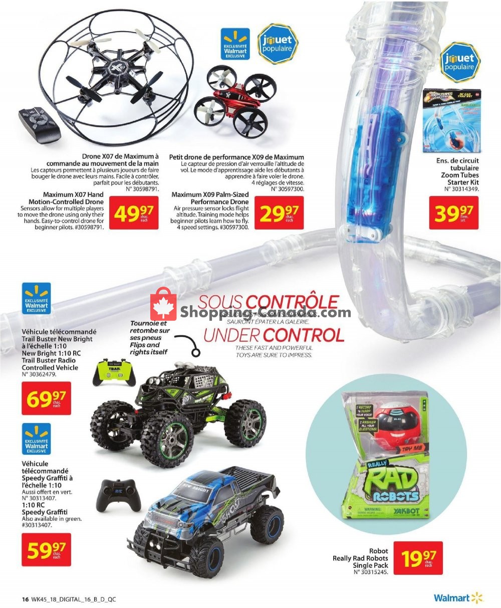 Walmart flyer from Thursday November 29, 2018 to Monday December 24, 2018 - page 15