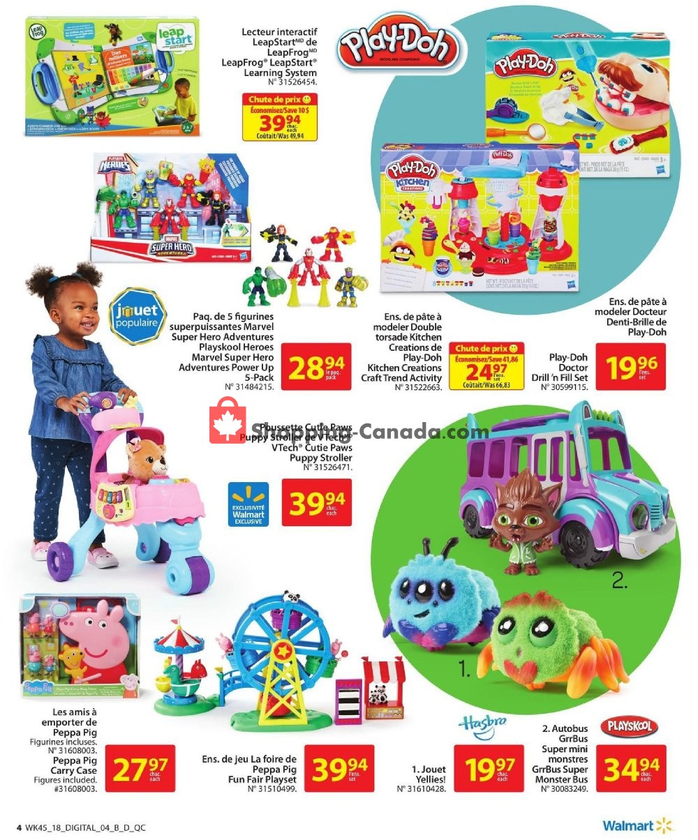 Walmart flyer from Thursday November 29, 2018 to Monday December 24, 2018 - page 4