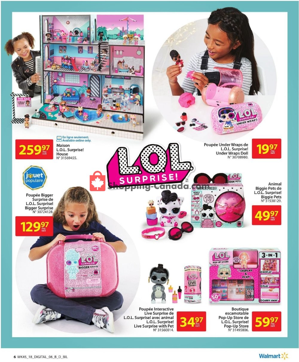 Walmart flyer from Thursday November 29, 2018 to Monday December 24, 2018 - page 6