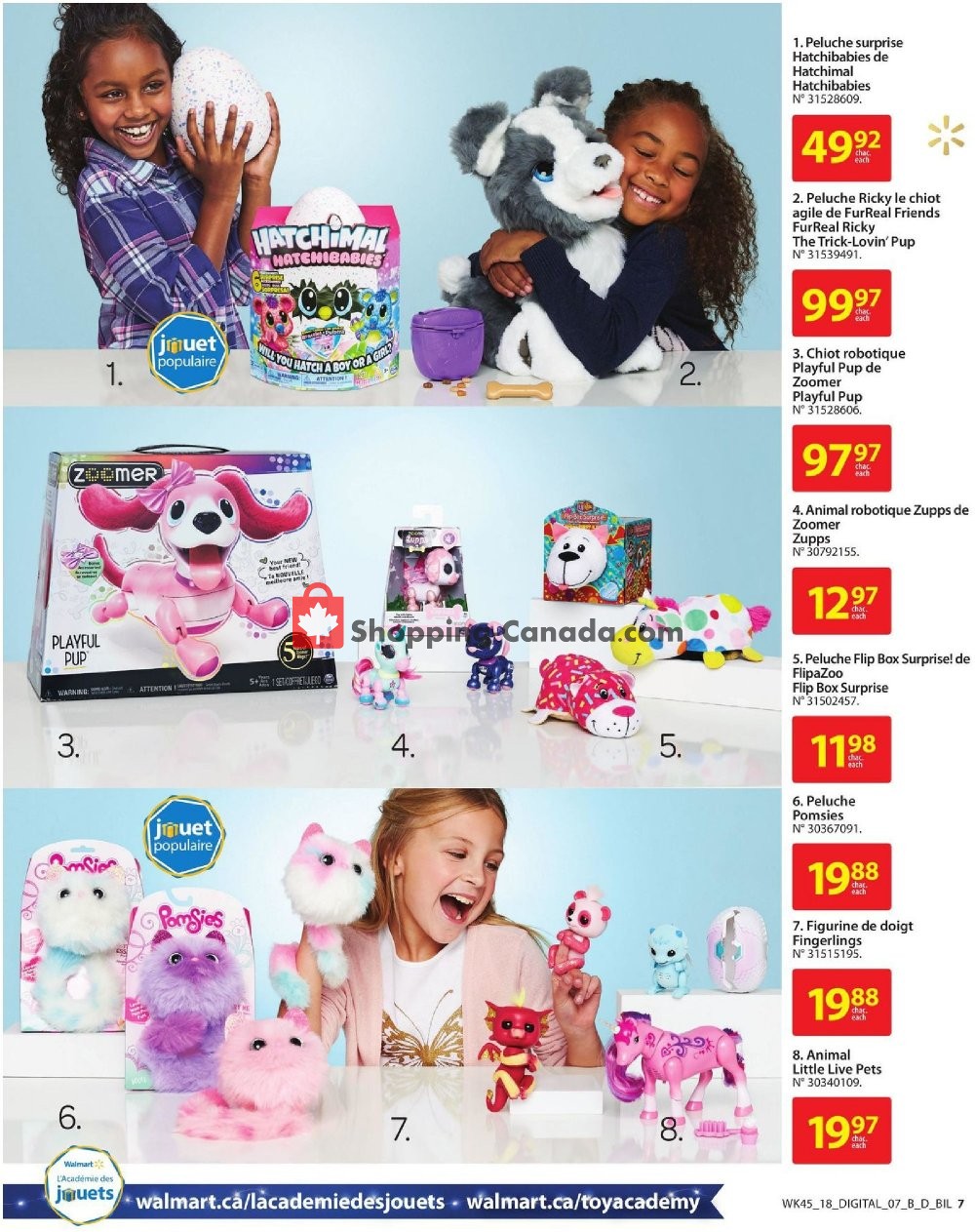 Walmart flyer from Thursday November 29, 2018 to Monday December 24, 2018 - page 7