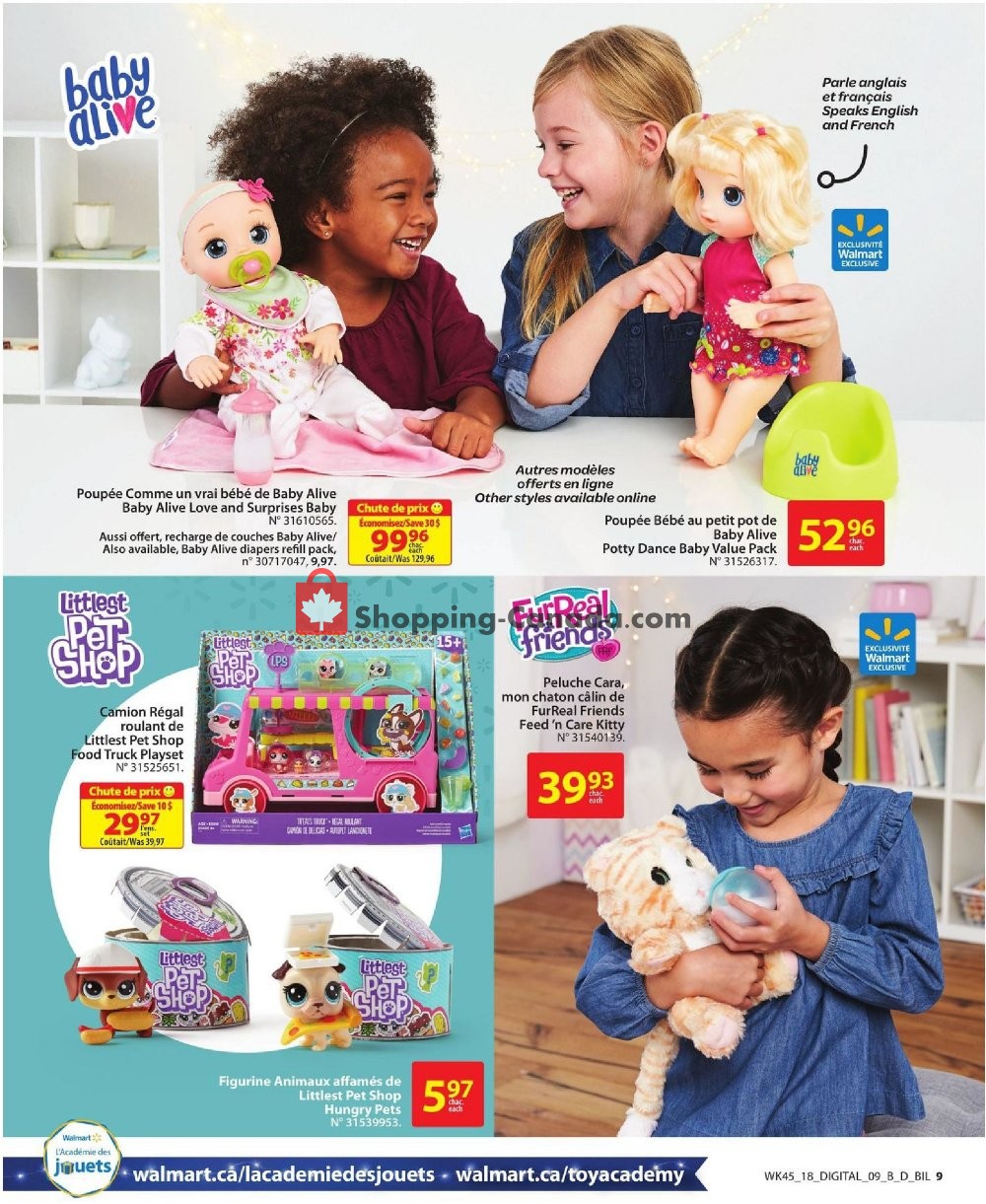 Walmart flyer from Thursday November 29, 2018 to Monday December 24, 2018 - page 9