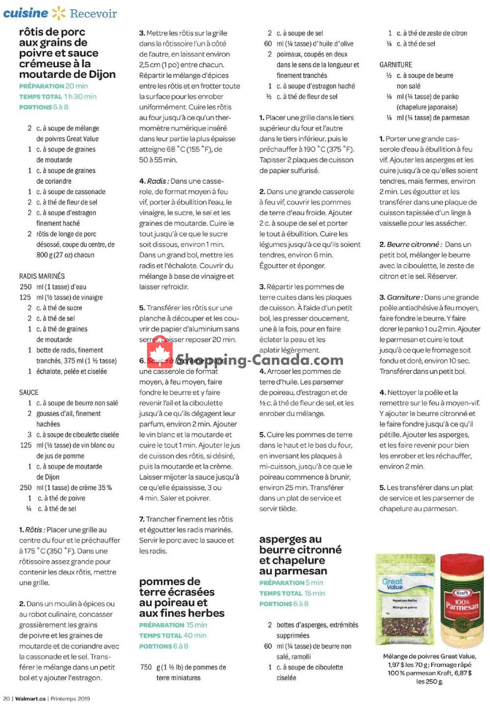 Walmart flyer from Monday April 8, 2019 to Friday May 17, 2019 - page 20