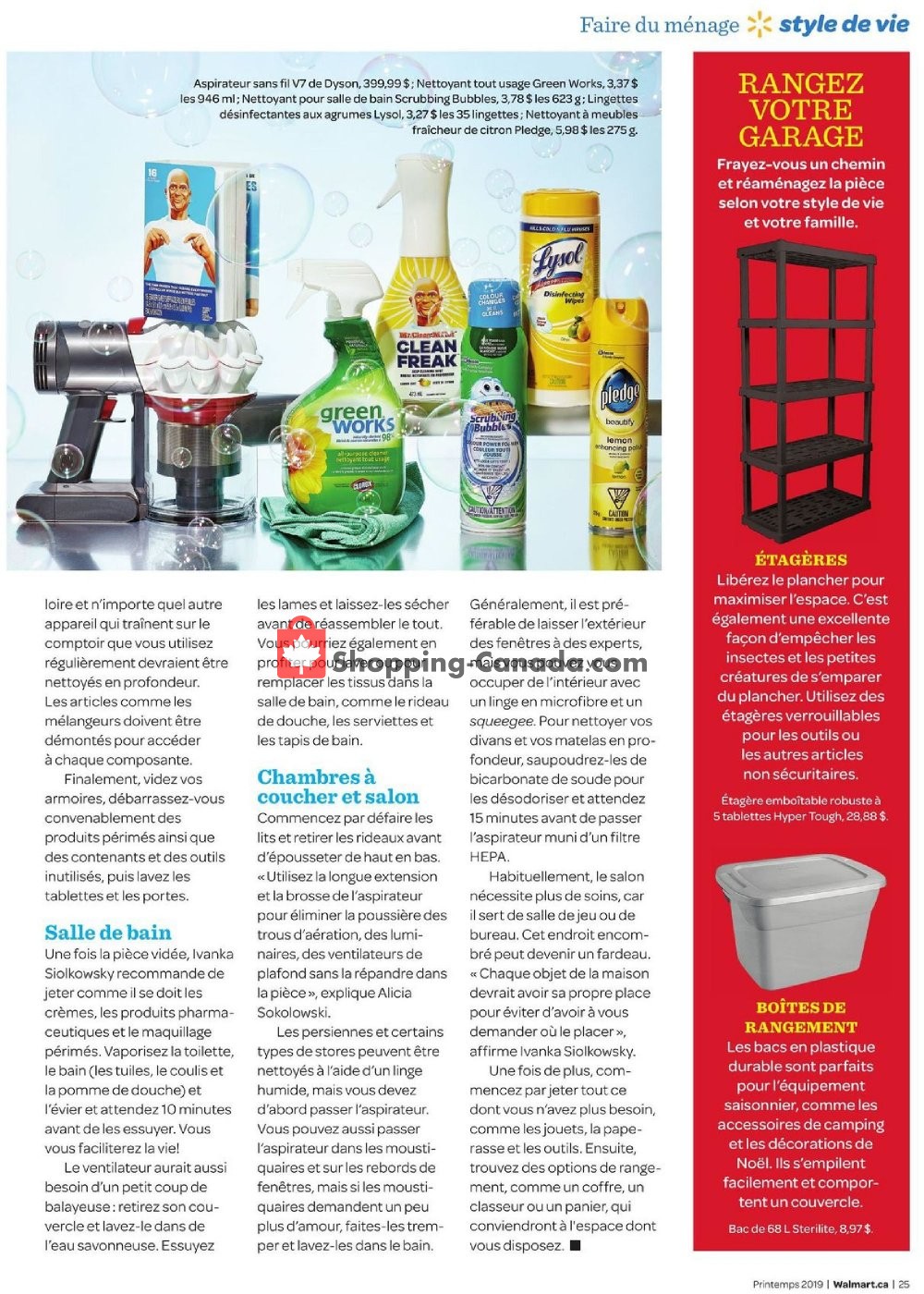 Walmart flyer from Monday April 8, 2019 to Friday May 17, 2019 - page 25