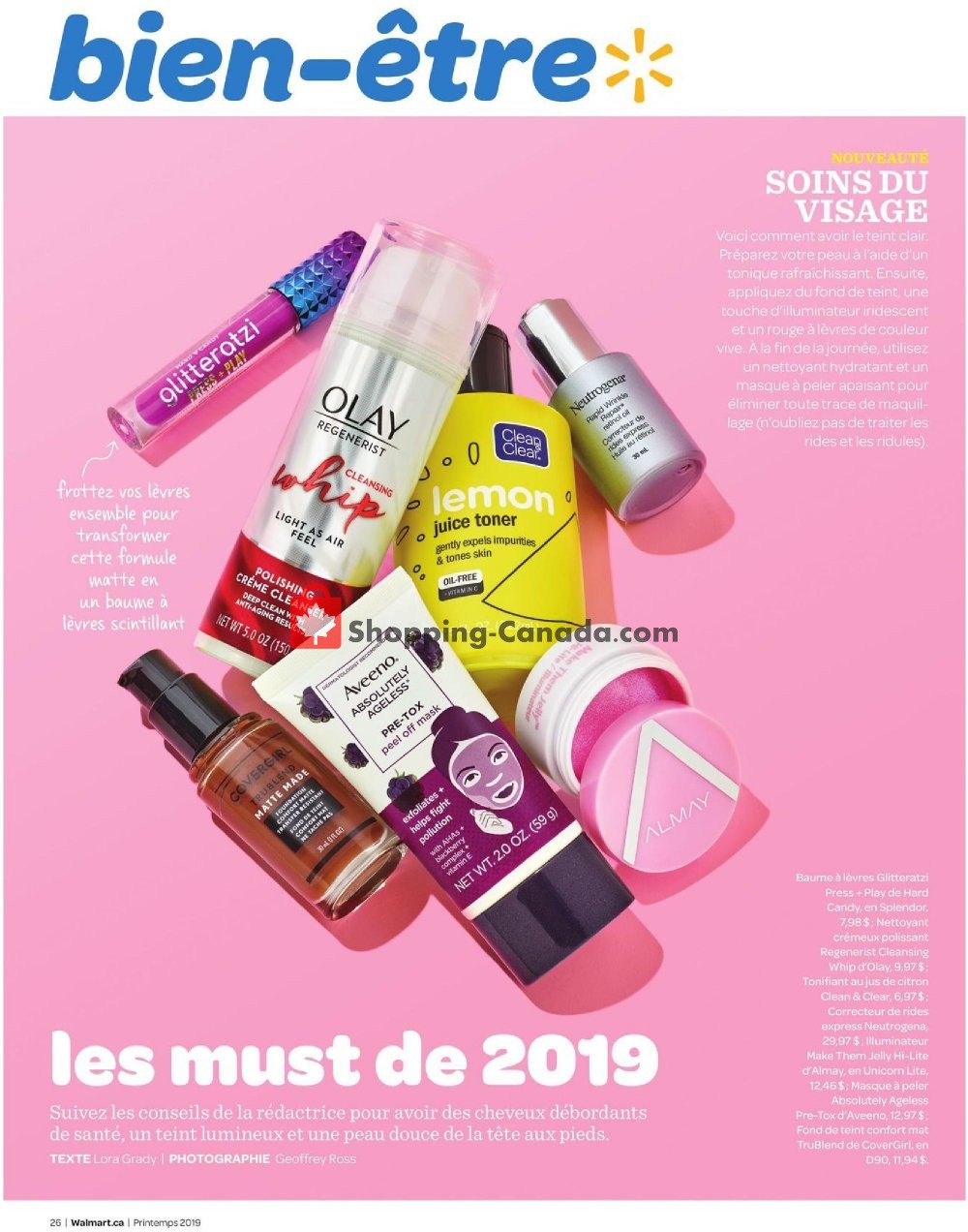 Walmart flyer from Monday April 8, 2019 to Friday May 17, 2019 - page 26