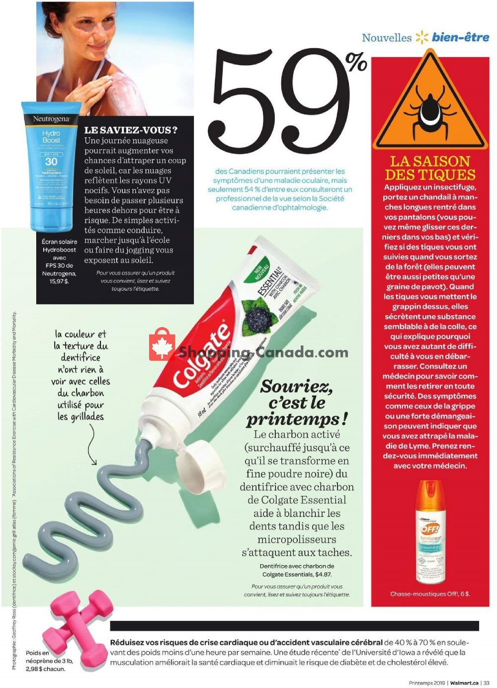 Walmart flyer from Monday April 8, 2019 to Friday May 17, 2019 - page 33
