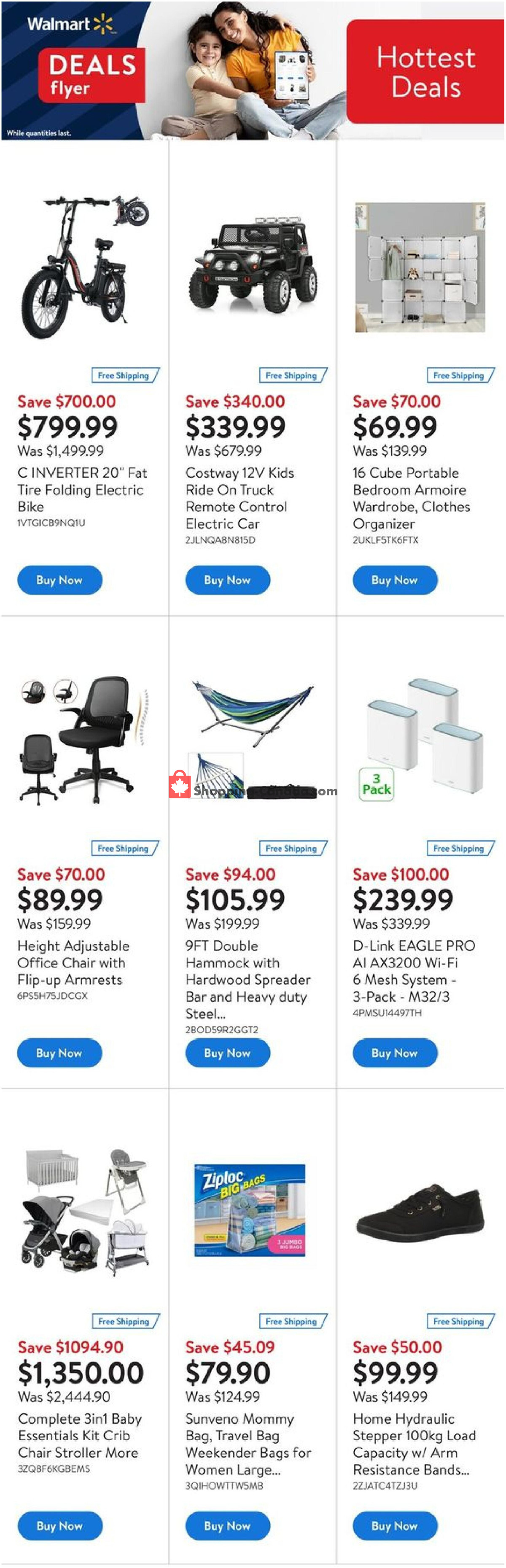 Walmart flyer from Thursday May 2, 2024 to Wednesday May 8, 2024 - page 12