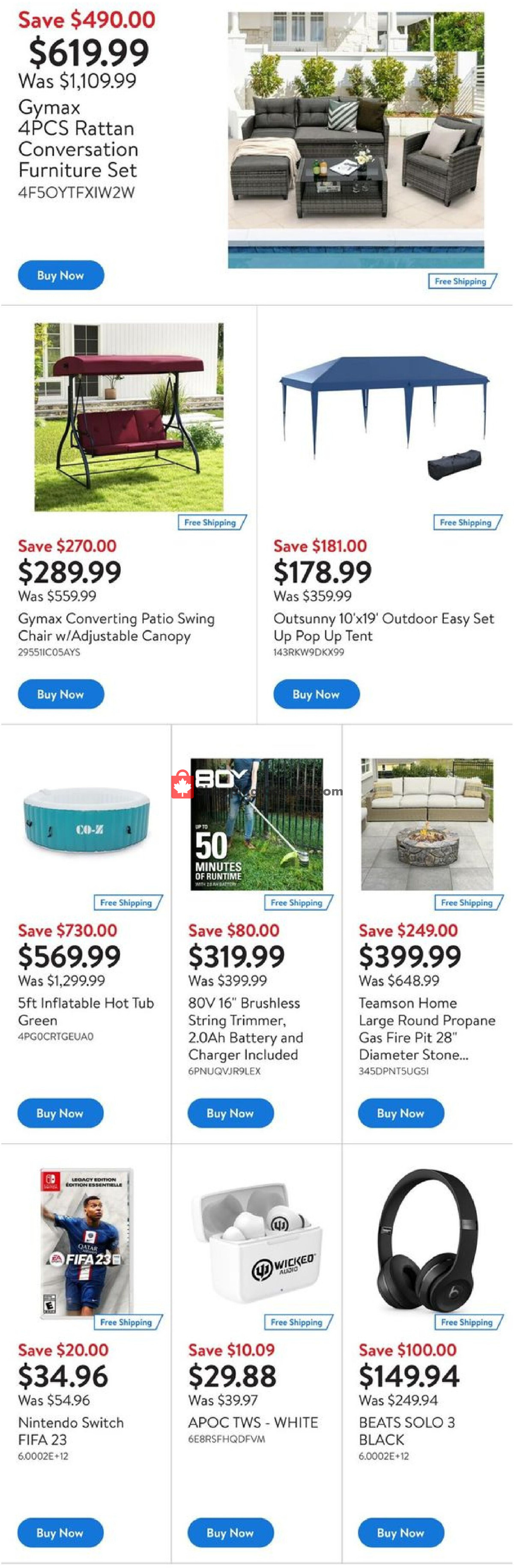 Walmart flyer from Thursday May 2, 2024 to Wednesday May 8, 2024 - page 9