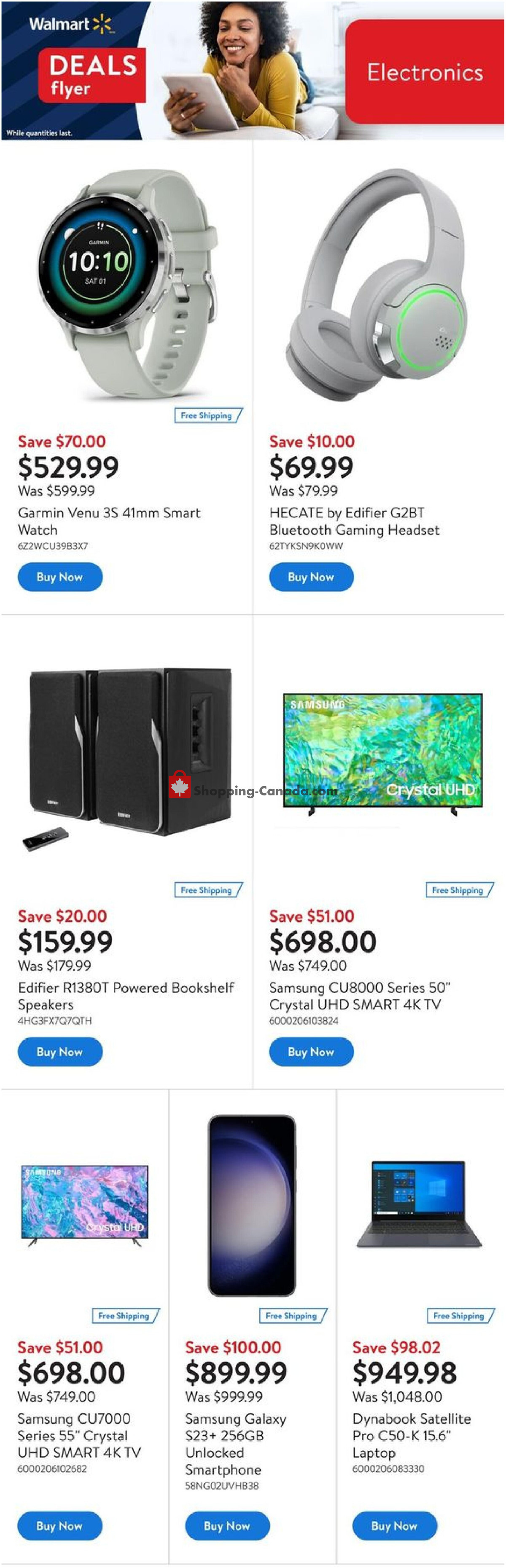 Walmart flyer from Thursday May 9, 2024 to Wednesday May 15, 2024 - page 8