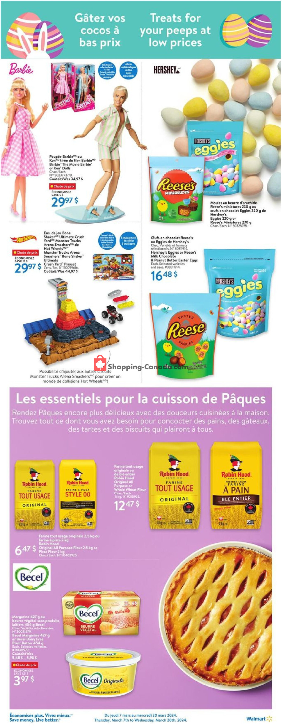 Walmart flyer from Thursday March 14, 2024 to Wednesday March 20, 2024 - page 16