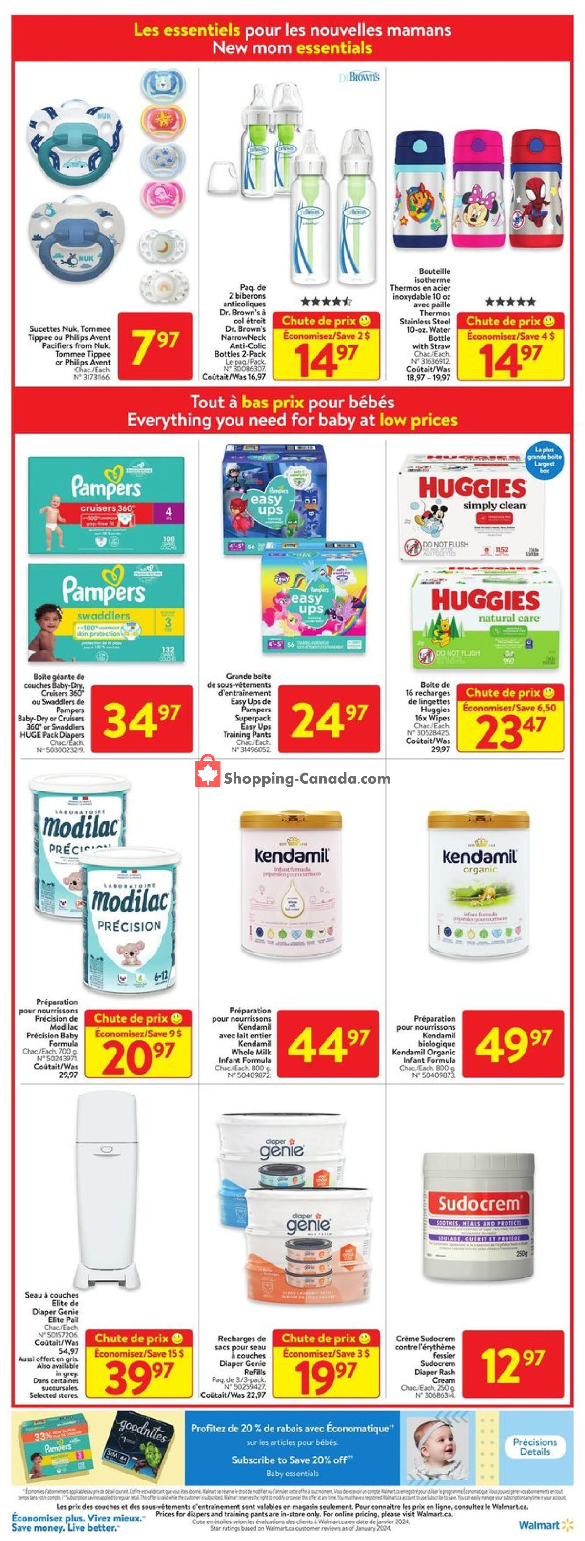 Walmart flyer from Thursday March 14, 2024 to Wednesday March 20, 2024 - page 17
