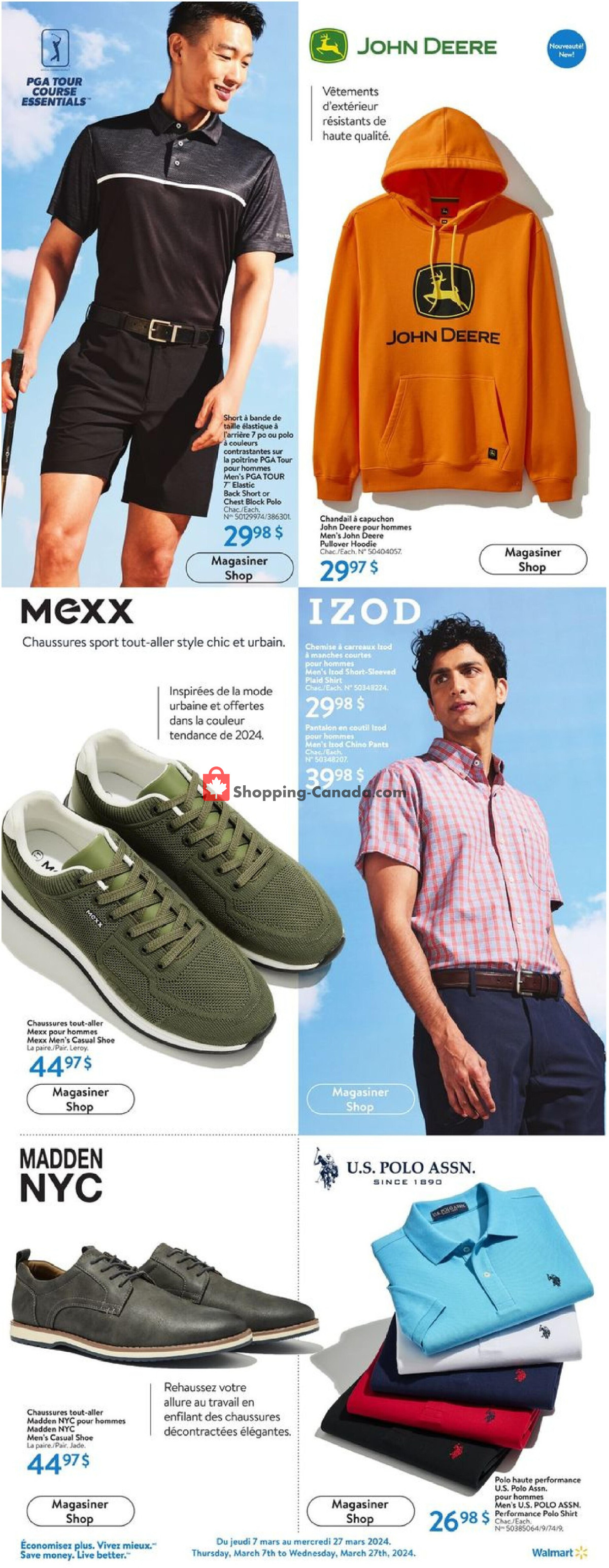 Walmart flyer from Thursday March 14, 2024 to Wednesday March 20, 2024 - page 24