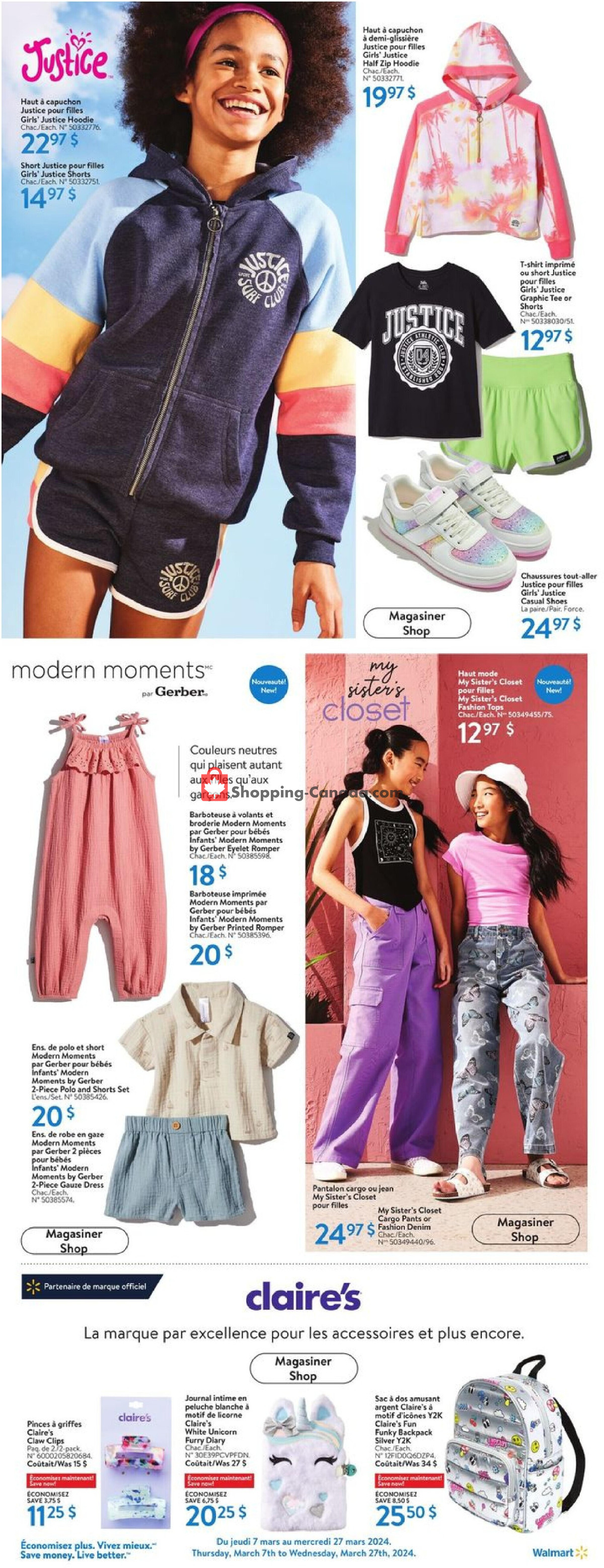 Walmart flyer from Thursday March 14, 2024 to Wednesday March 20, 2024 - page 25