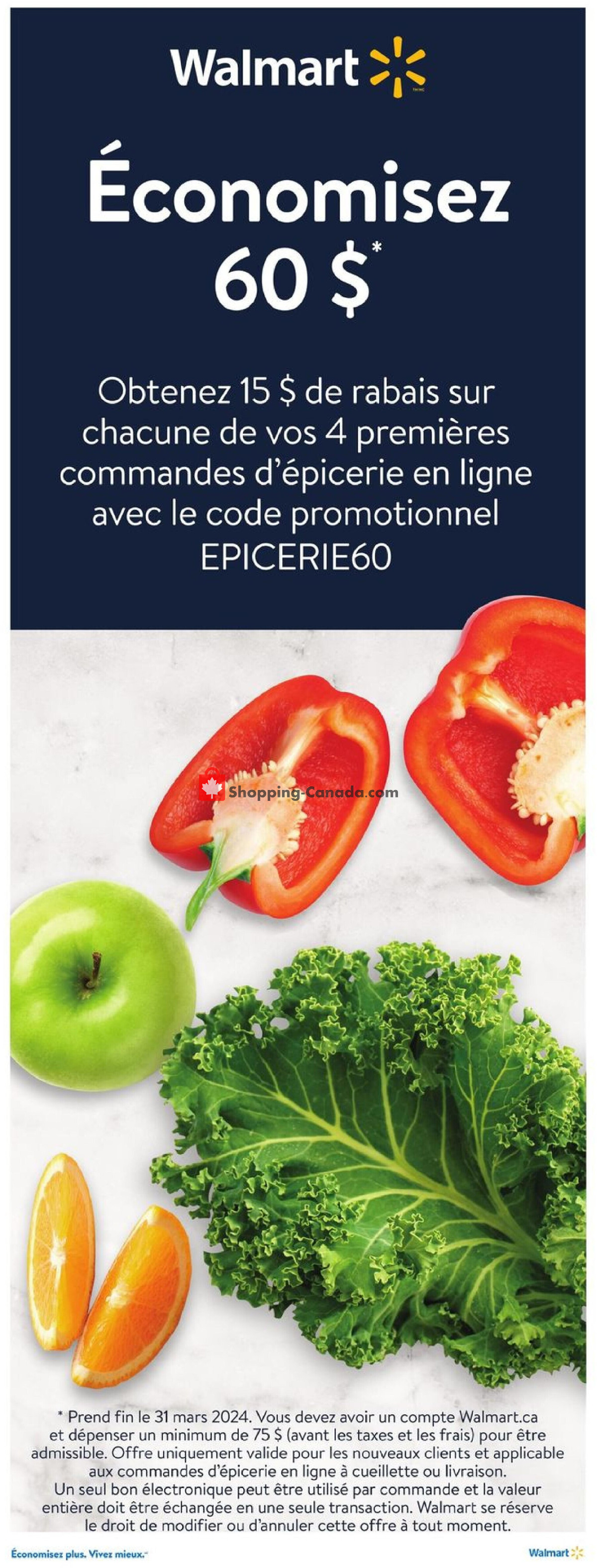 Walmart flyer from Thursday March 14, 2024 to Wednesday March 20, 2024 - page 27